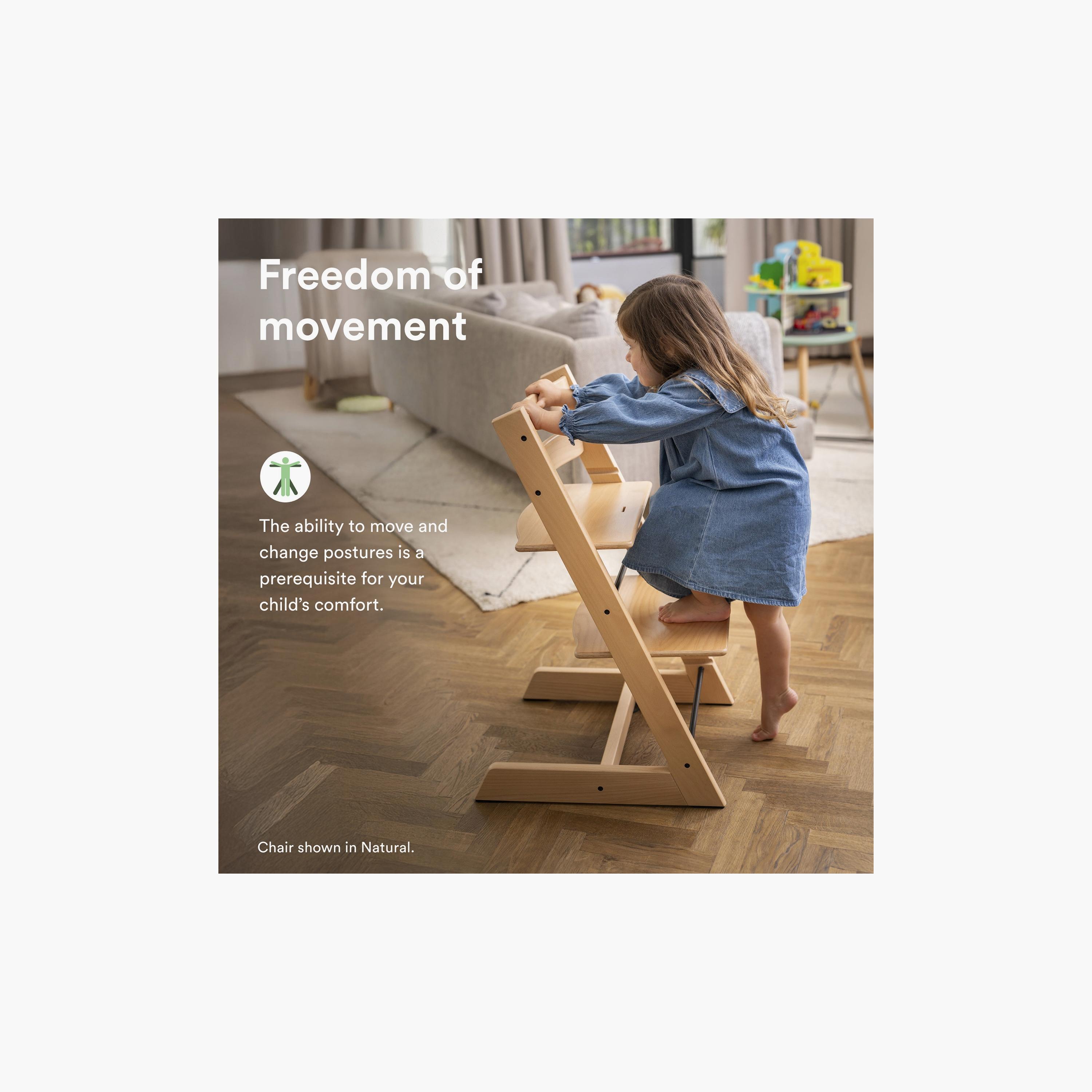 Stokke Tripp Trapp Chair with Adjustable Seat-baby-feeding-highchairsandboosters-image-7