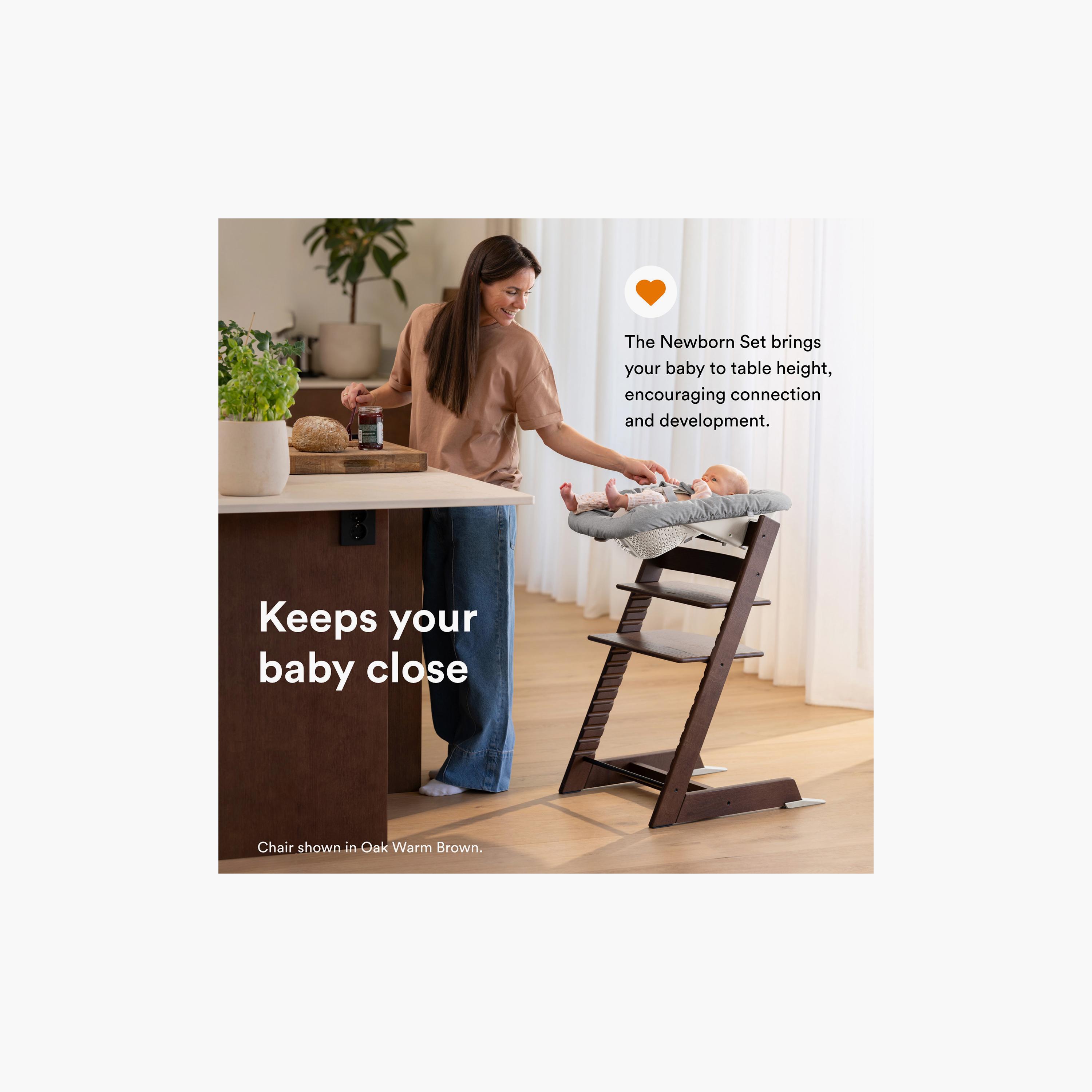 Stokke Tripp Trapp Chair with Toy Hanger & Newborn Set-baby-feeding-highchairsandboosters-image-3