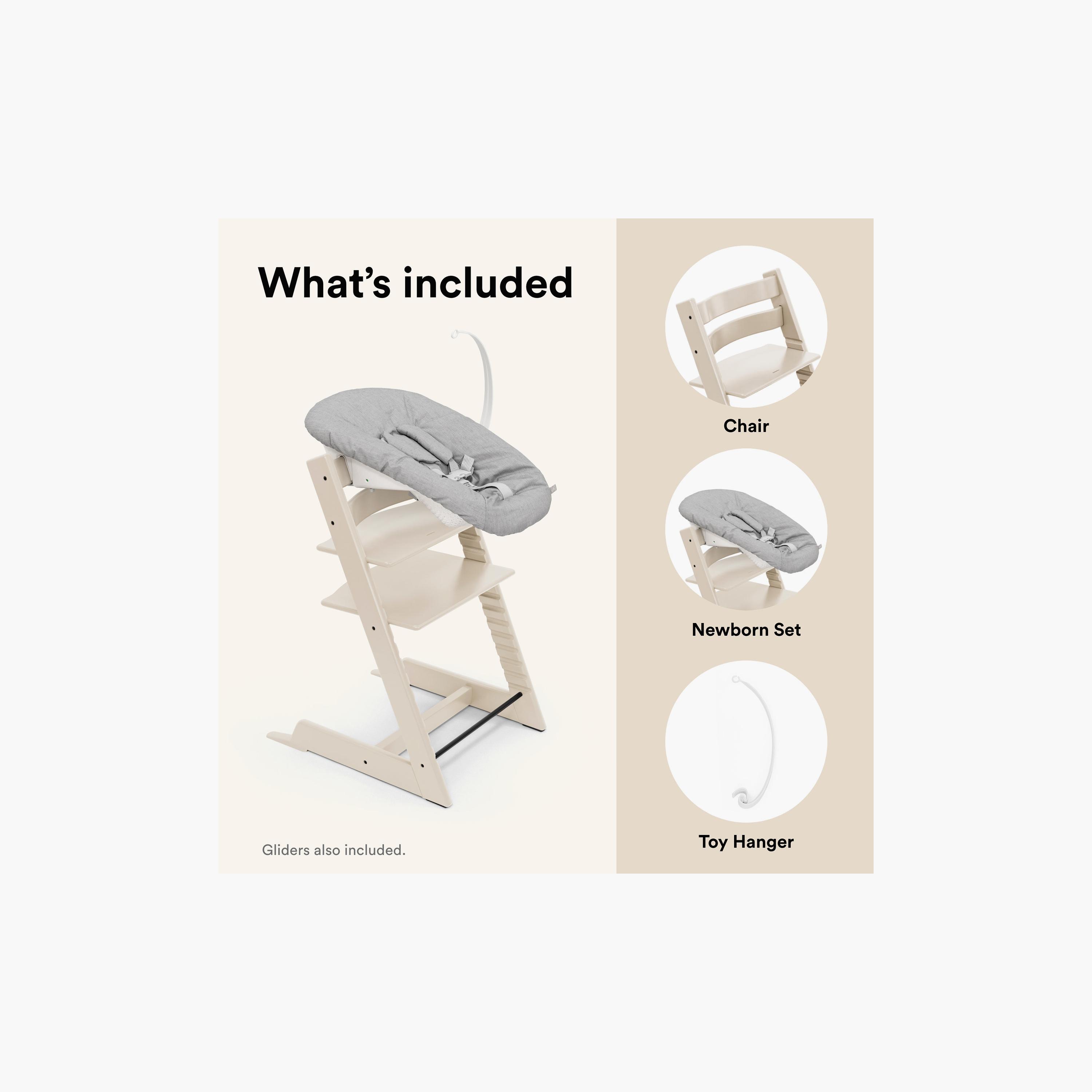 Stokke Tripp Trapp Chair with Toy Hanger & Newborn Set-baby-feeding-highchairsandboosters-image-8