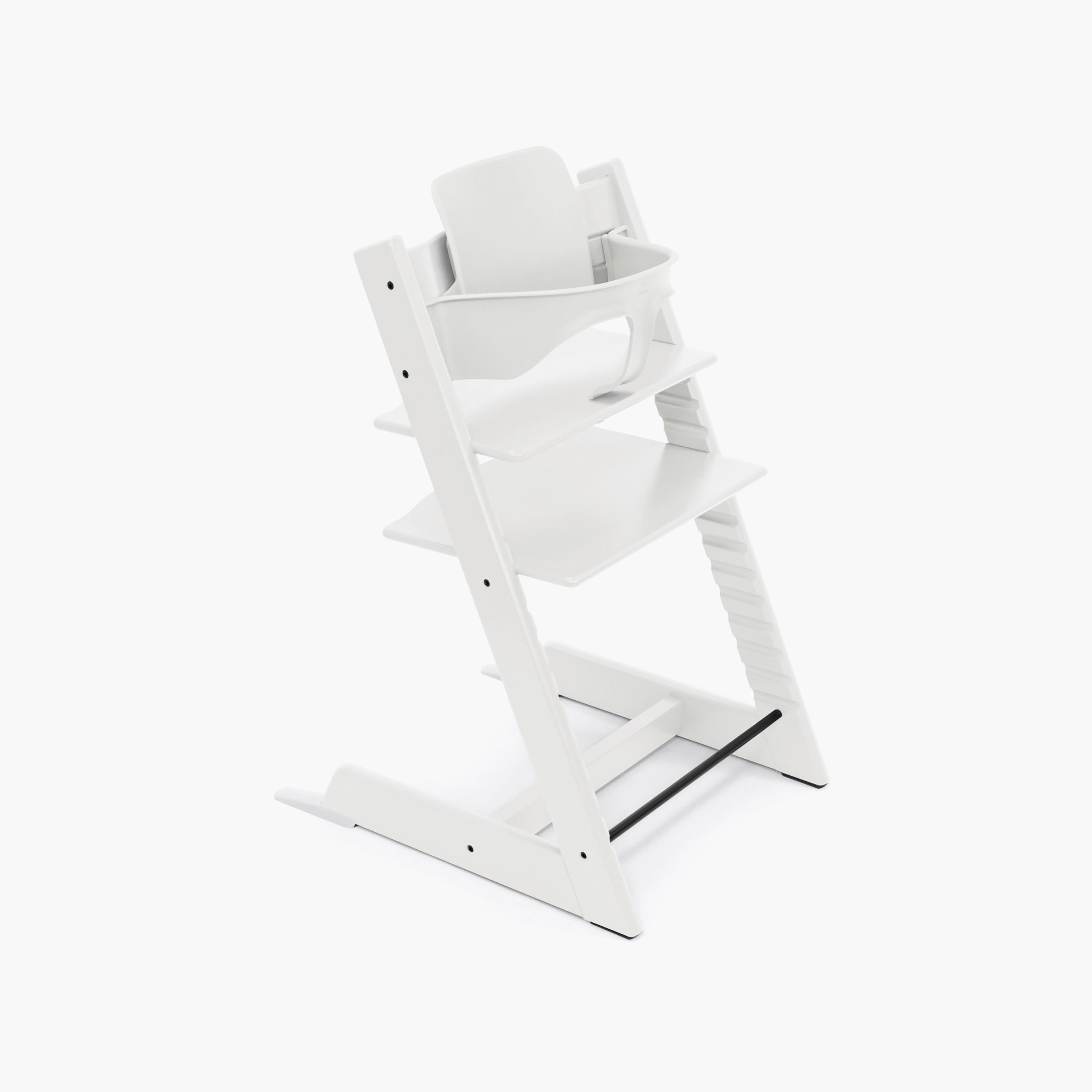 Stokke Tripp Trapp Chair with Baby Set & Assembly Hardware Kit-baby-feeding-highchairsandboosters-image-1