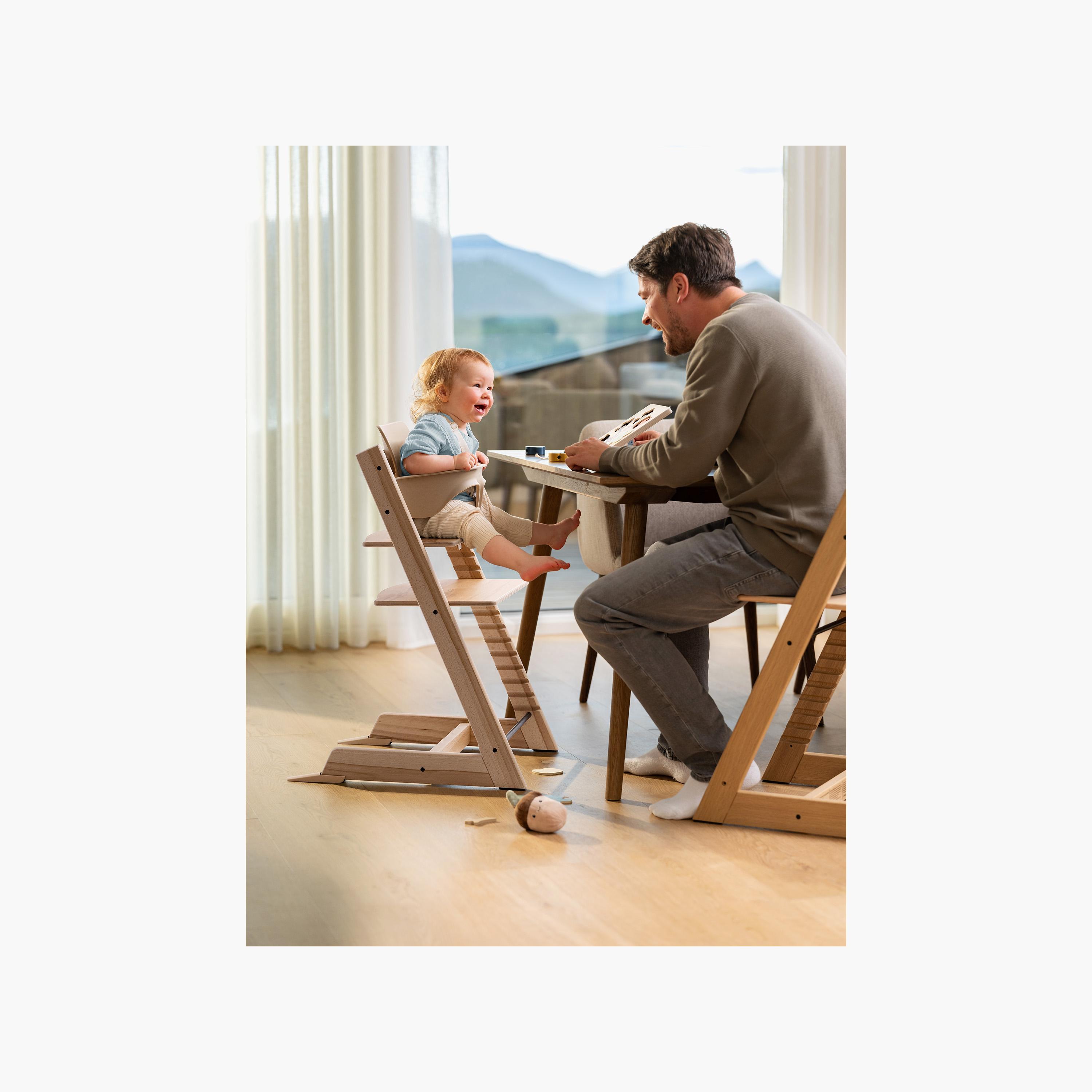 Stokke Tripp Trapp Chair with Baby Set & Assembly Hardware Kit-baby-feeding-highchairsandboosters-image-6