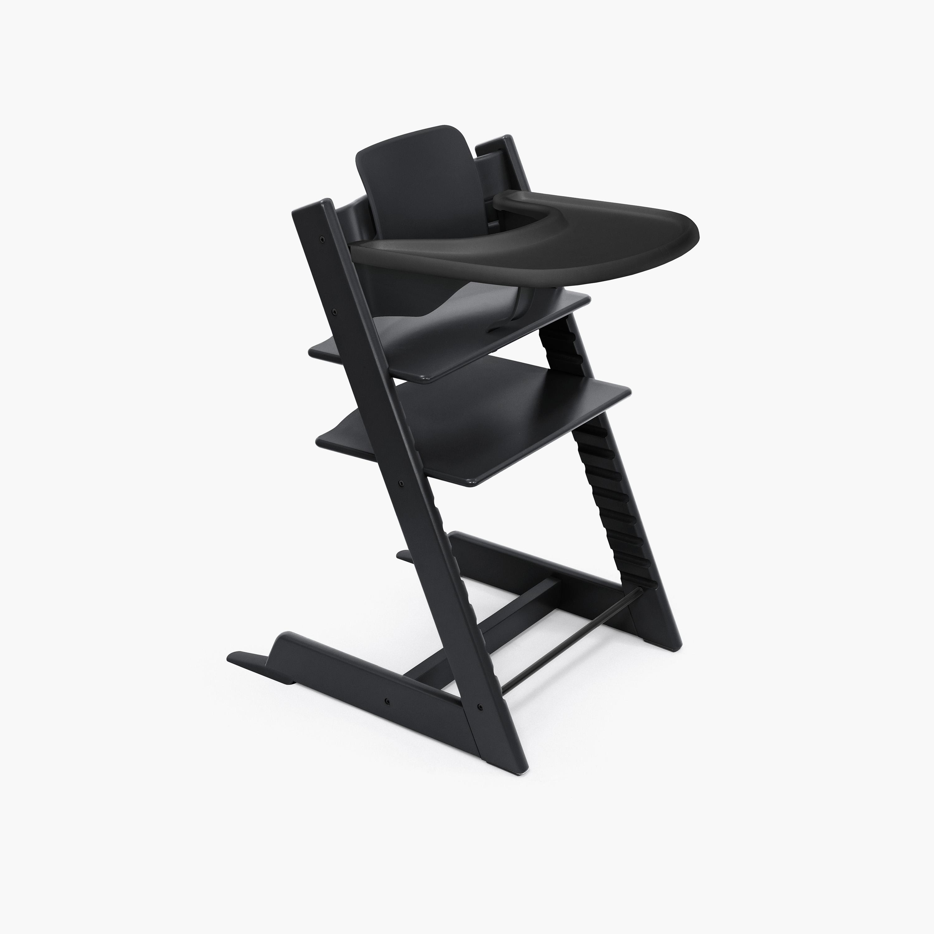 Stokke Comfortable Tripp Trapp Highchair with Baby Set & Tray-baby-feeding-highchairsandboosters-image-2