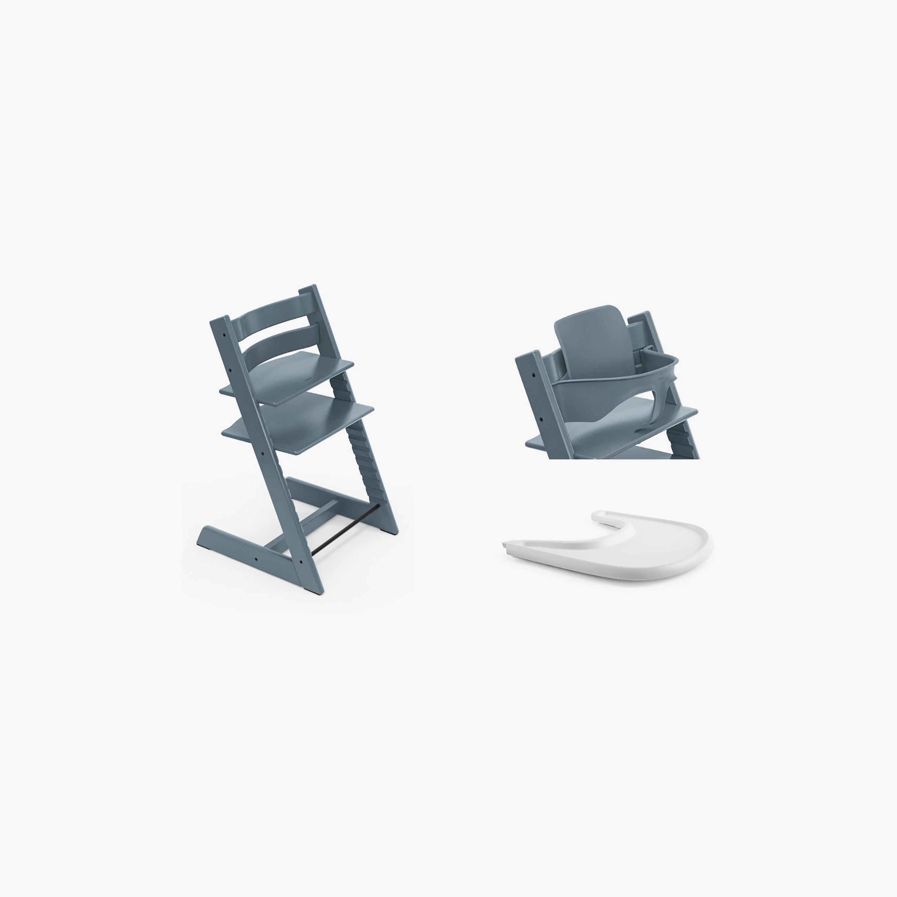 Stokke Comfortable Tripp Trapp Highchair with Baby Set & Tray-baby-feeding-highchairsandboosters-image-8
