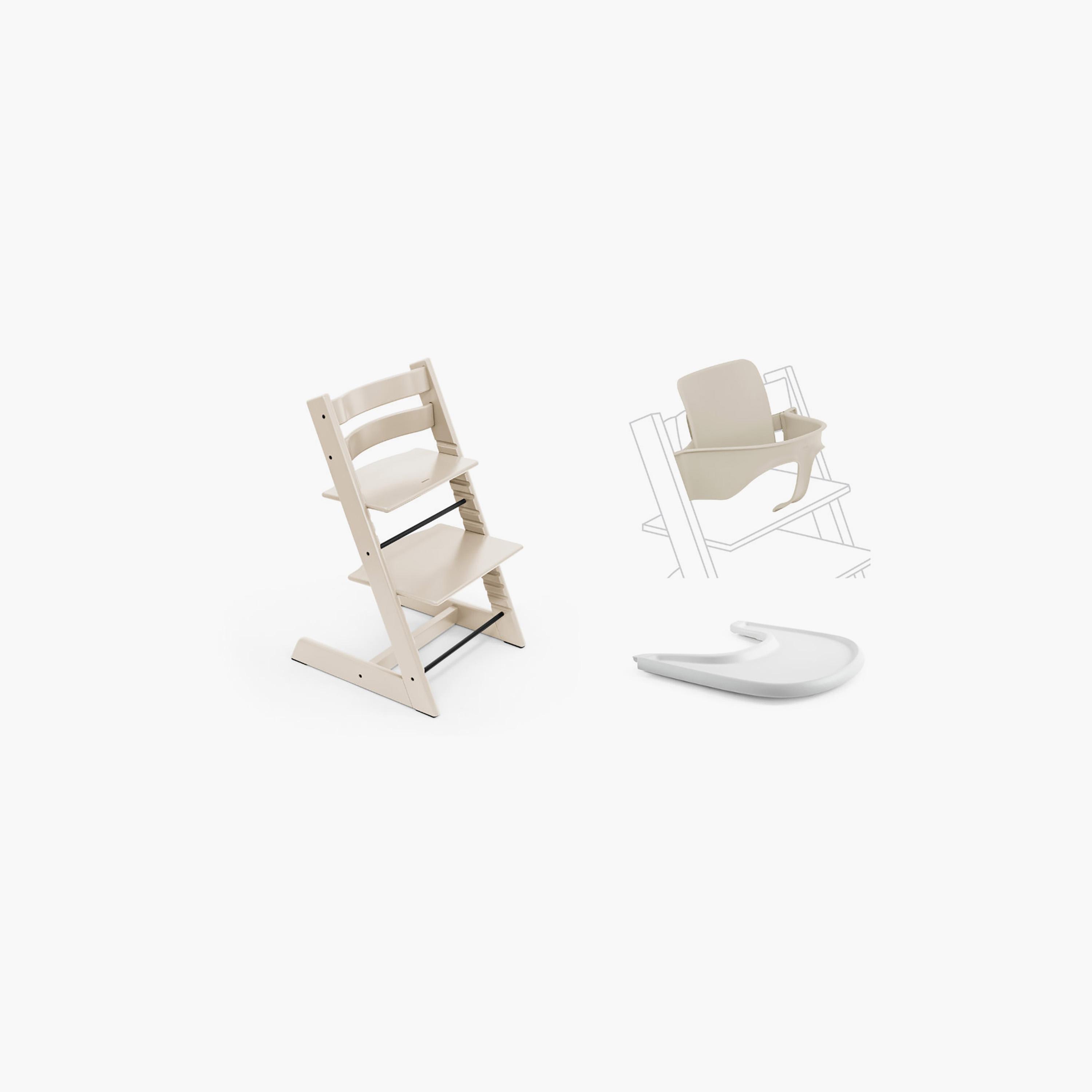 Stokke Comfortable Tripp Trapp Highchair with Baby Set & Tray-baby-feeding-highchairsandboosters-image-48