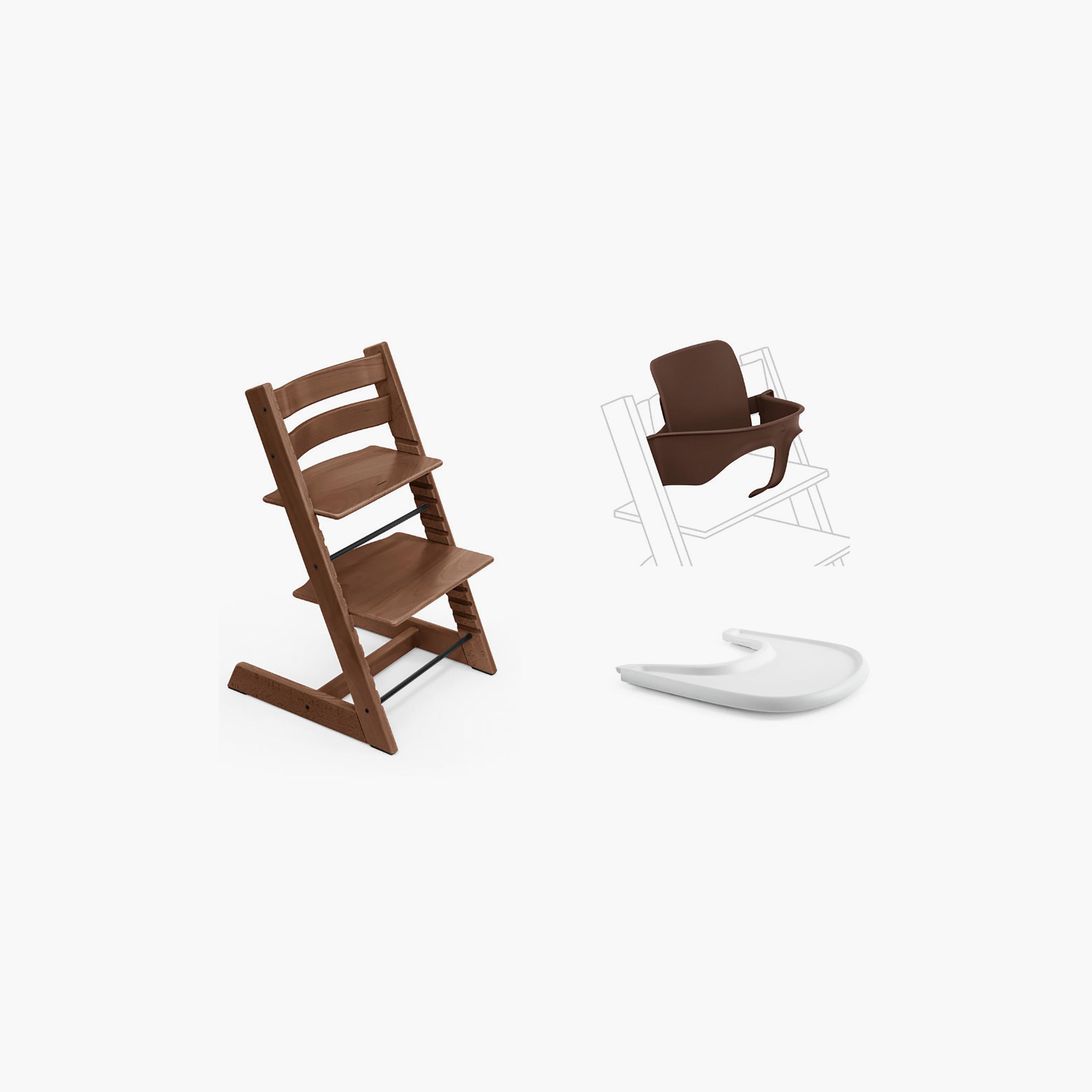 Stokke Comfortable Tripp Trapp Highchair with Baby Set & Tray-baby-feeding-highchairsandboosters-image-54