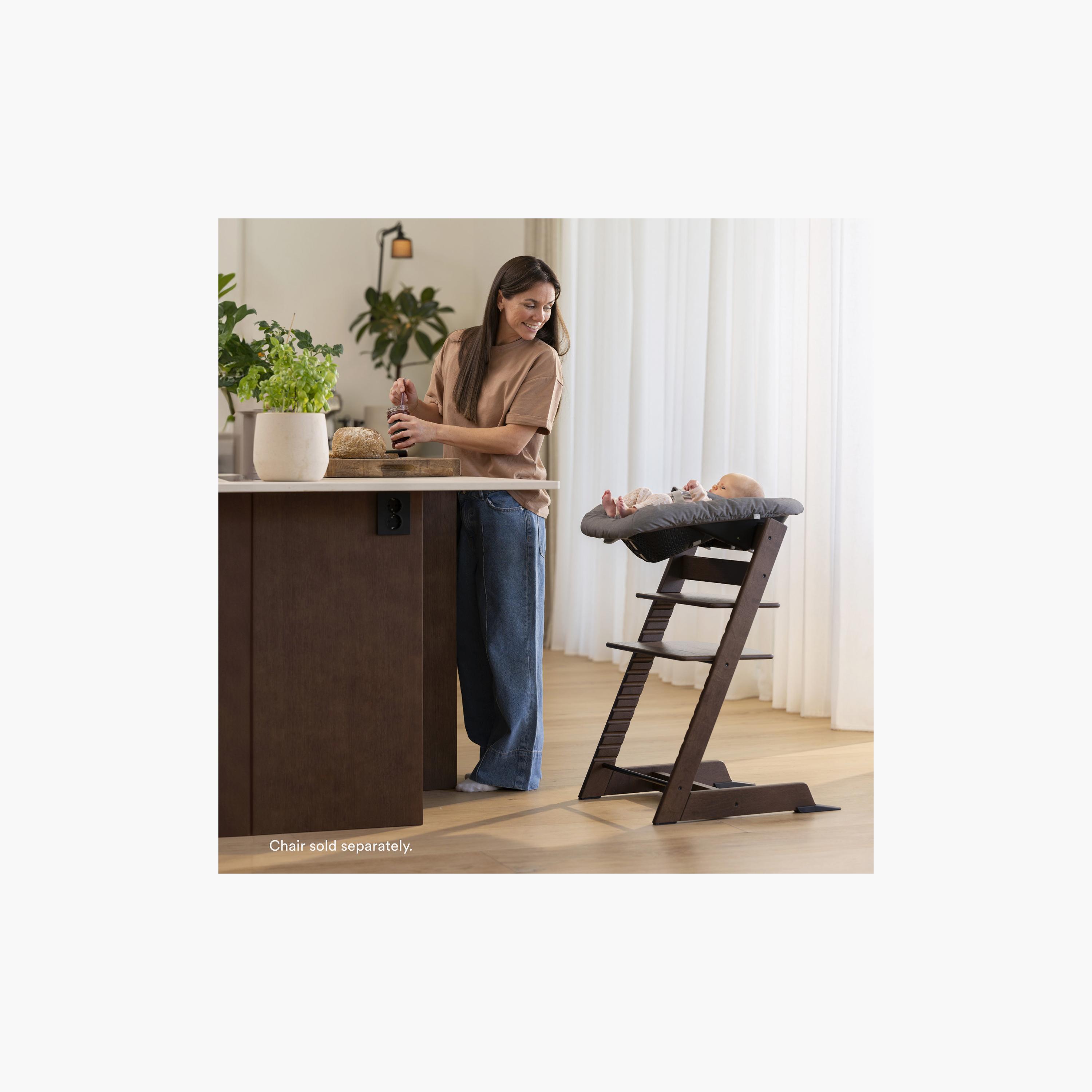 Stokke Tripp Trapp Newborn Set with Toy Hanger & Extended Gliders-baby-feeding-highchairsandboosters-image-7