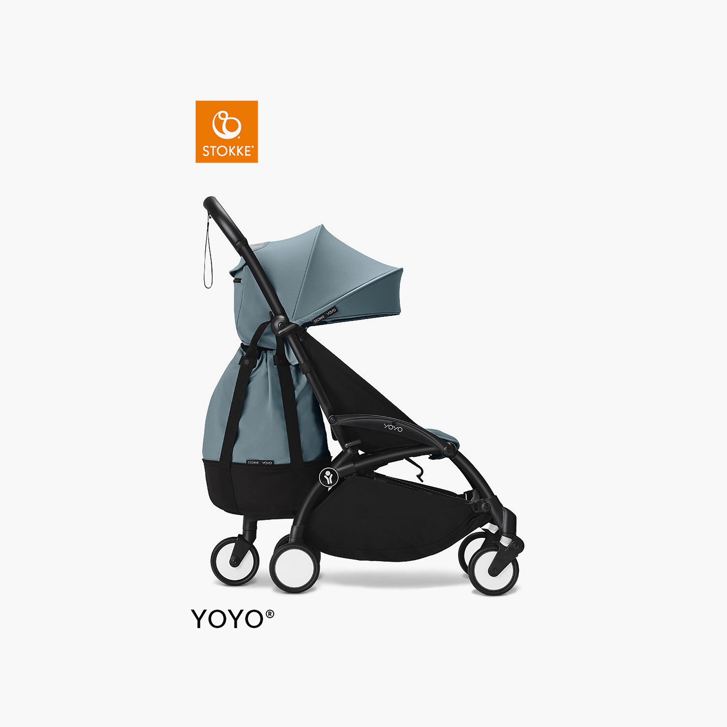 Stokke Yoyo Stroller Bag & Rolling Wheel Base with Hook Connecter-baby-gear-strollersandprams-accessories-image-5
