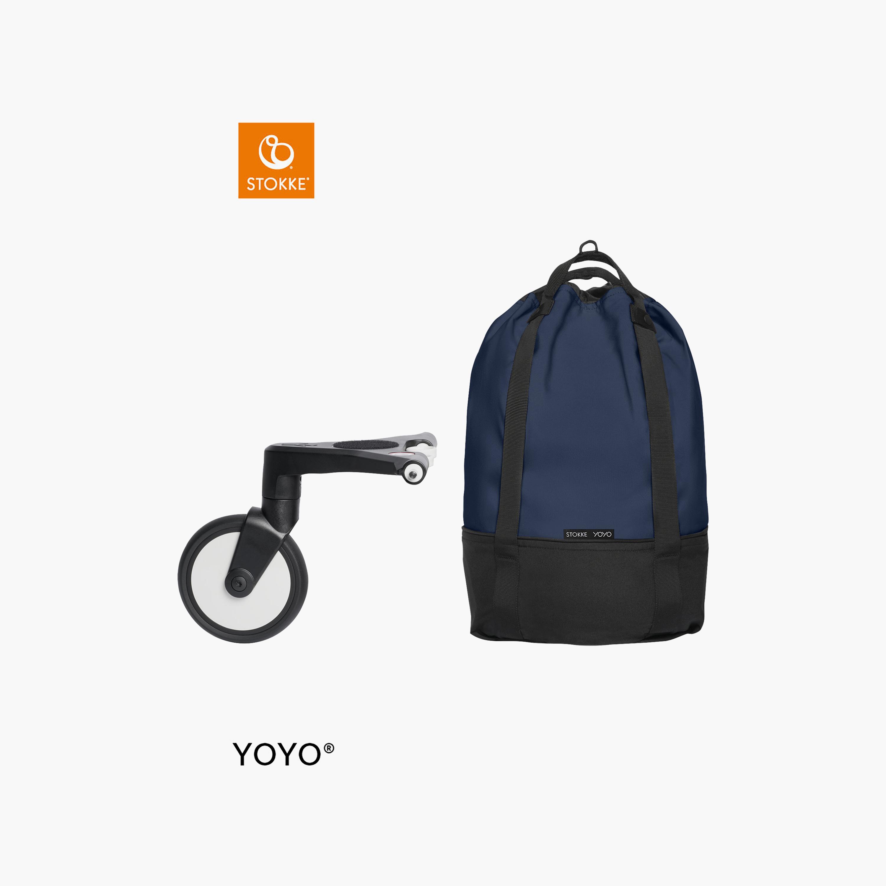 Stokke Yoyo Stroller Bag & Rolling Wheel Base with Hook Connecter-baby-gear-strollersandprams-accessories-image-8