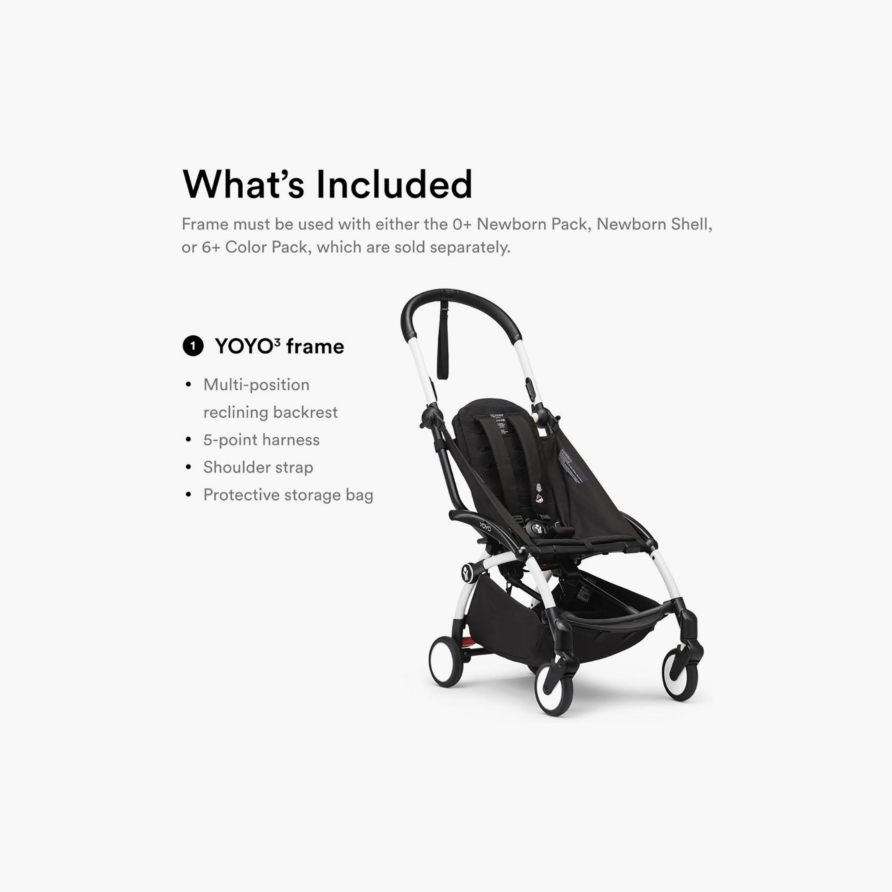 Stokke Yoyo Stroller Frame with Strap & Storage Bag-baby-gear-strollersandprams-accessories-image-2