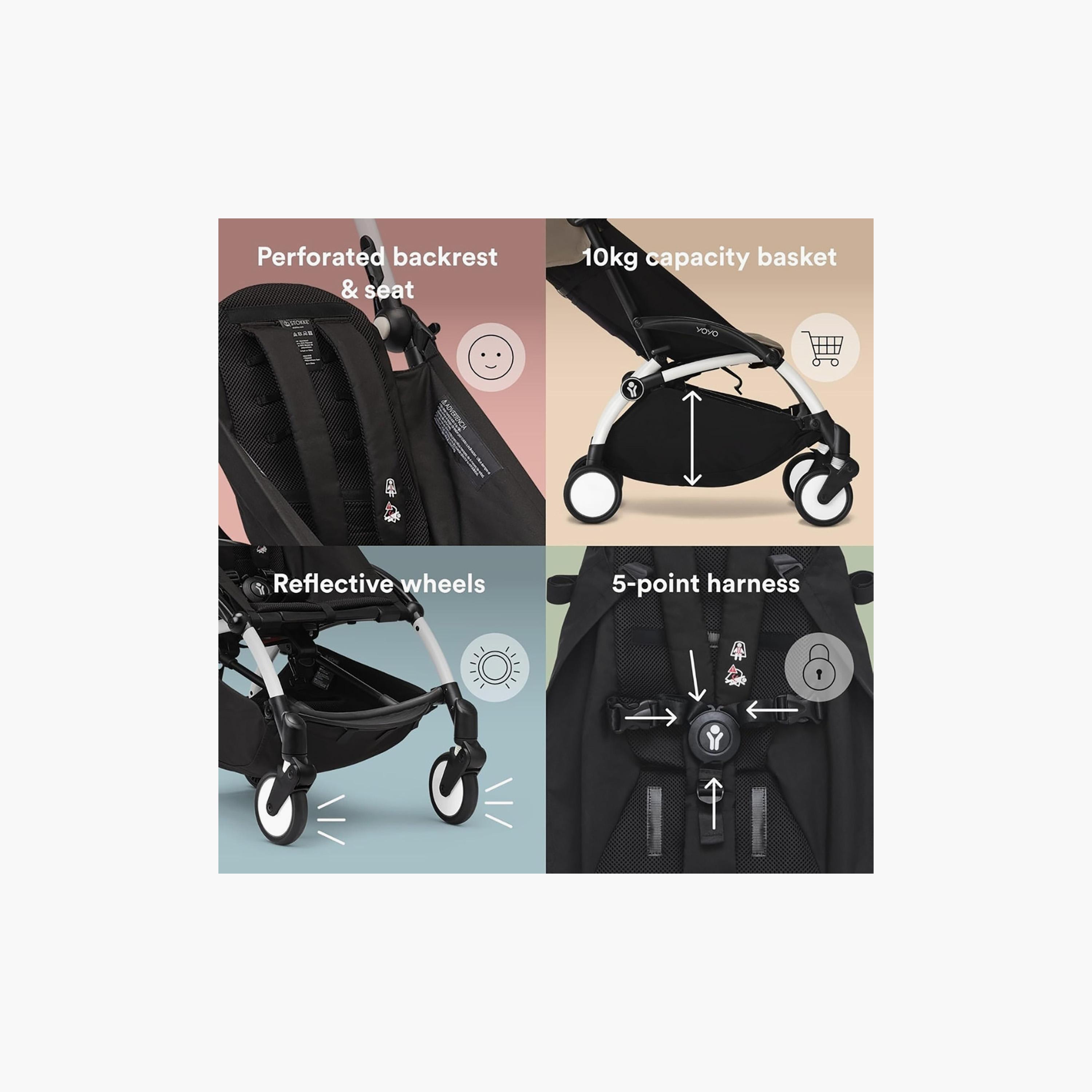Stokke Yoyo Stroller Frame with Strap & Storage Bag-baby-gear-strollersandprams-accessories-image-6