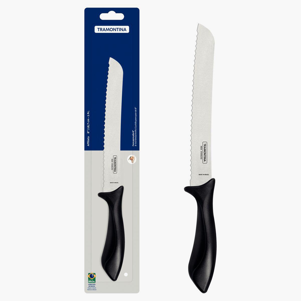 Tramontina Affilata 8-inch Stainless Steel Bread Knife