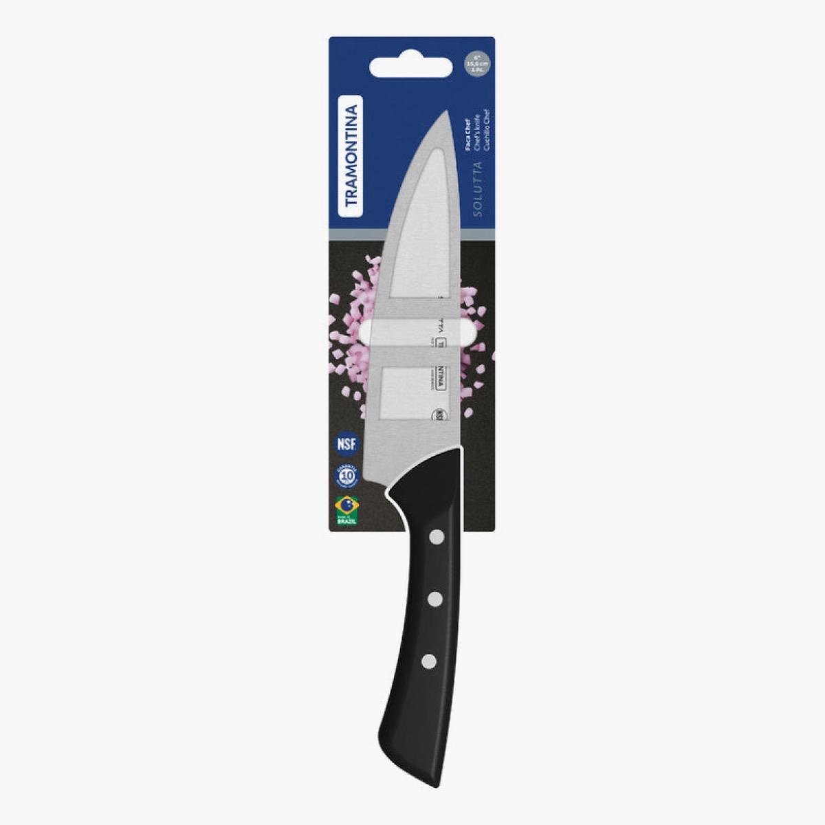 Tramontina Solutta 6-inch Stainless Steel Chef's Knife