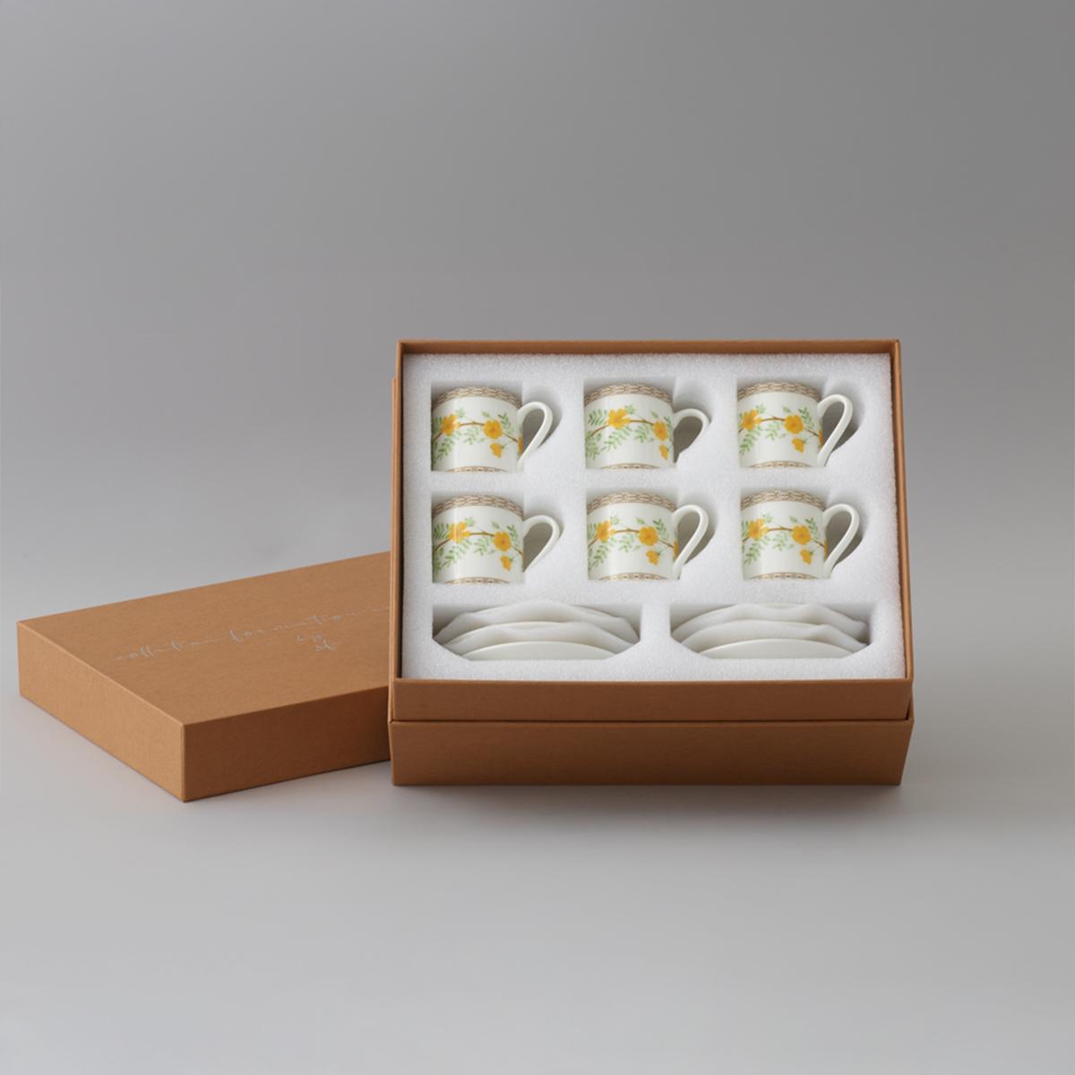 Collation Formation Curation 12-Piece Porcelain Espresso Set - Serves 6