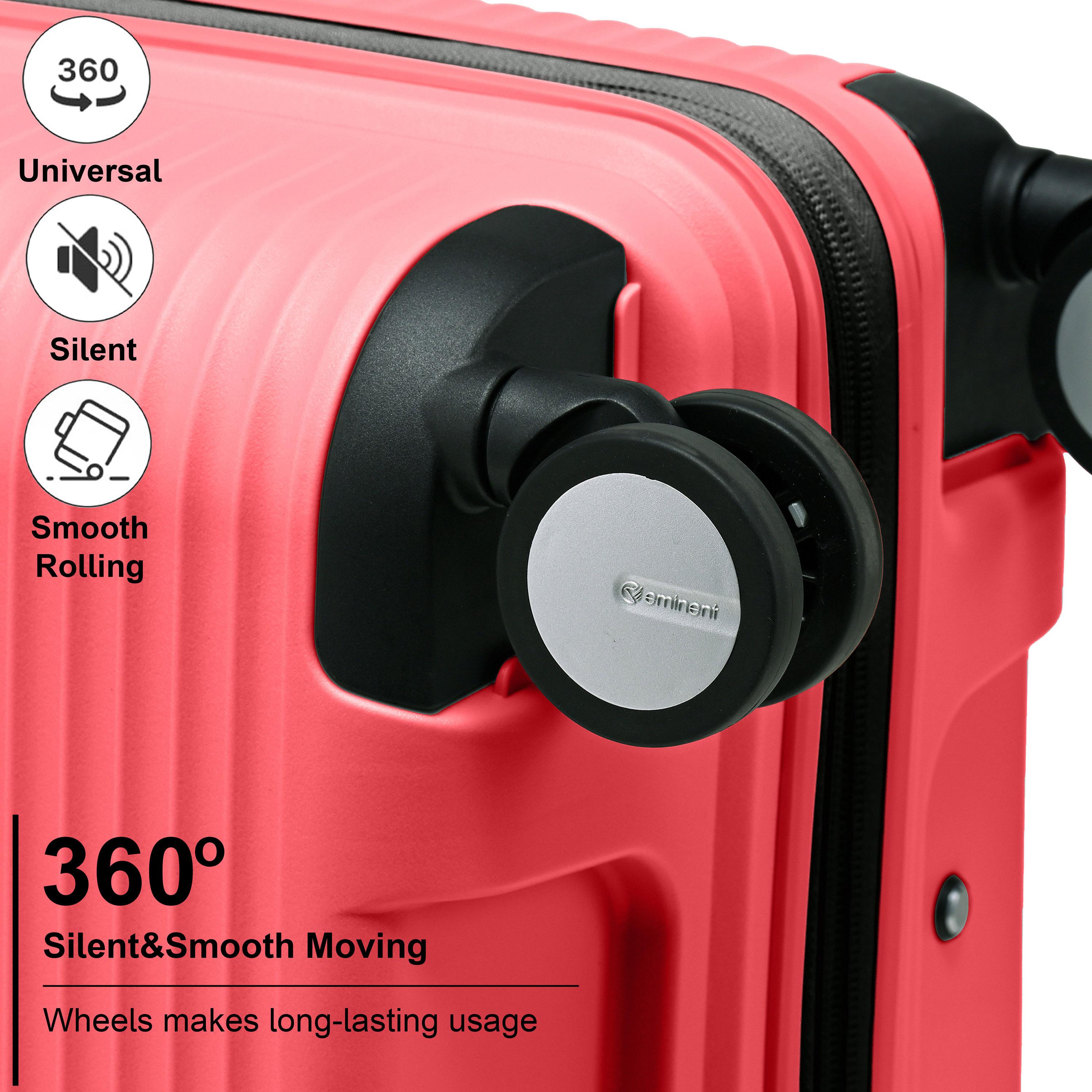 Eminent 55 CM Small Cabin Polypropylene Hard-Sided 4-Wheeler Spinner Trolley Bag with TSA Lock-travel-luggagesandbags-luggage-image-7