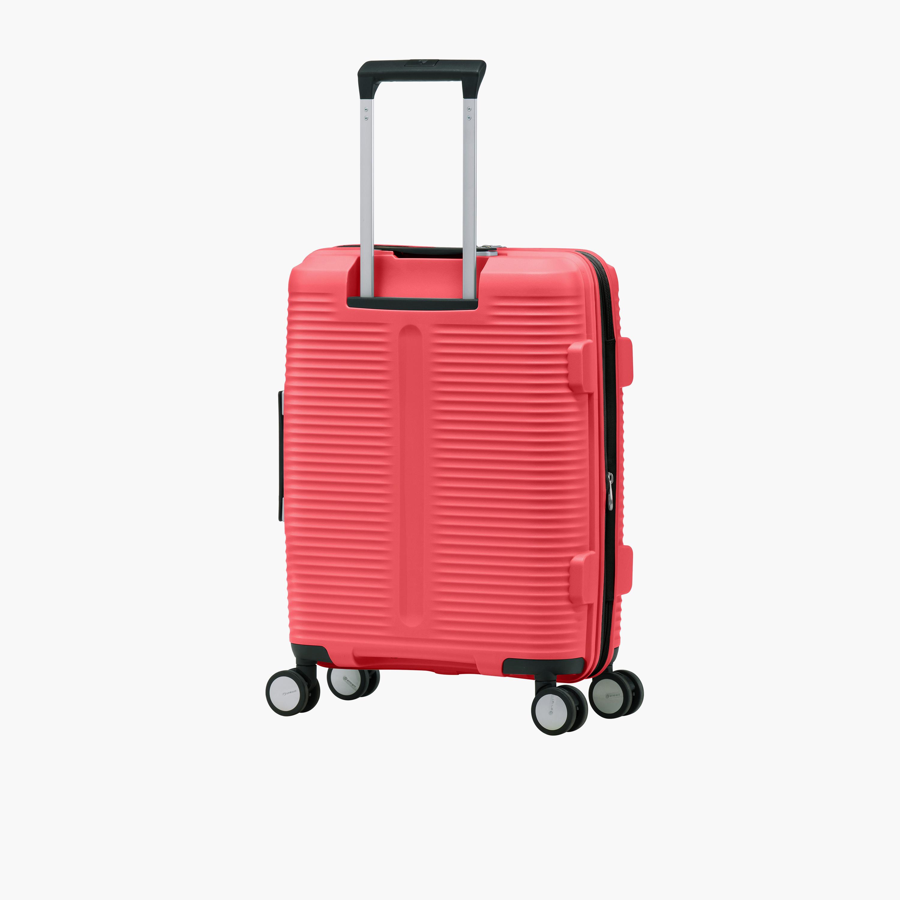 Eminent 55 CM Small Cabin Polypropylene Hard-Sided 4-Wheeler Spinner Trolley Bag with TSA Lock-travel-luggagesandbags-luggage-image-9