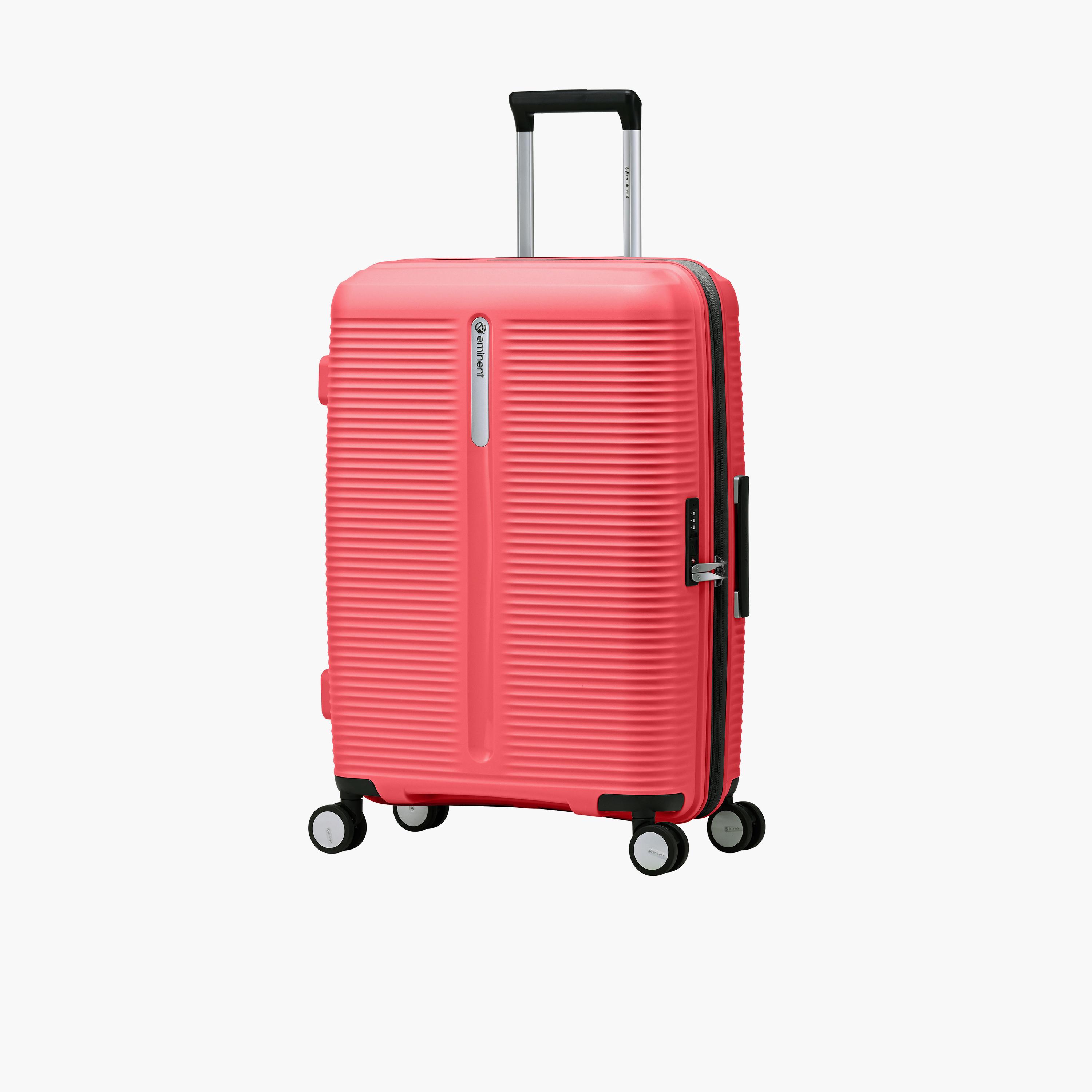 Eminent 66 CM Medium Check-in Polypropylene Hard-Sided 4-Wheeler Spinner Trolley Bag with TSA Lock-travel-luggagesandbags-luggage-image-1