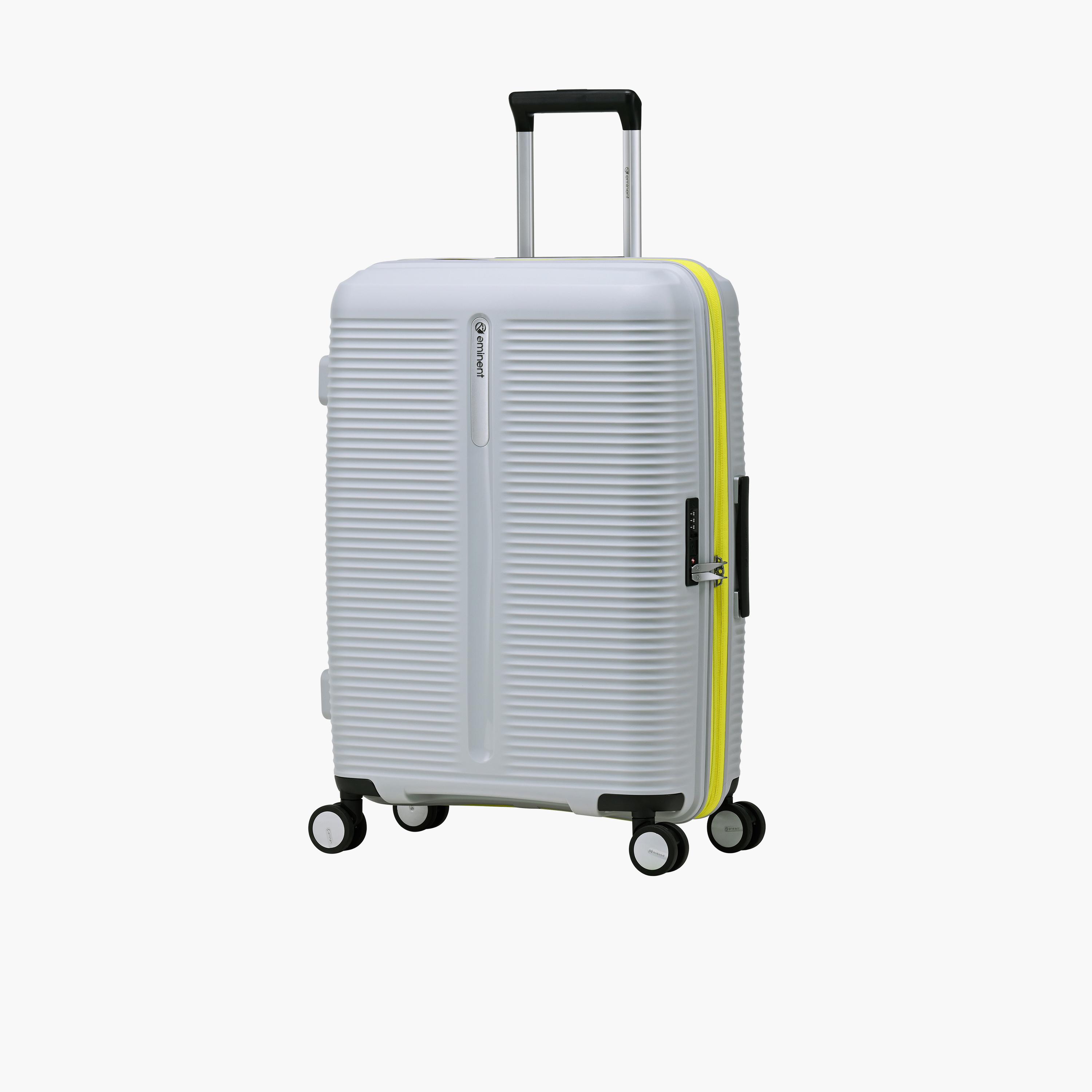 Eminent 66 CM Medium Check-in Polypropylene Hard-Sided 4-Wheeler Spinner Trolley Bag with TSA Lock-travel-luggagesandbags-luggage-image-1