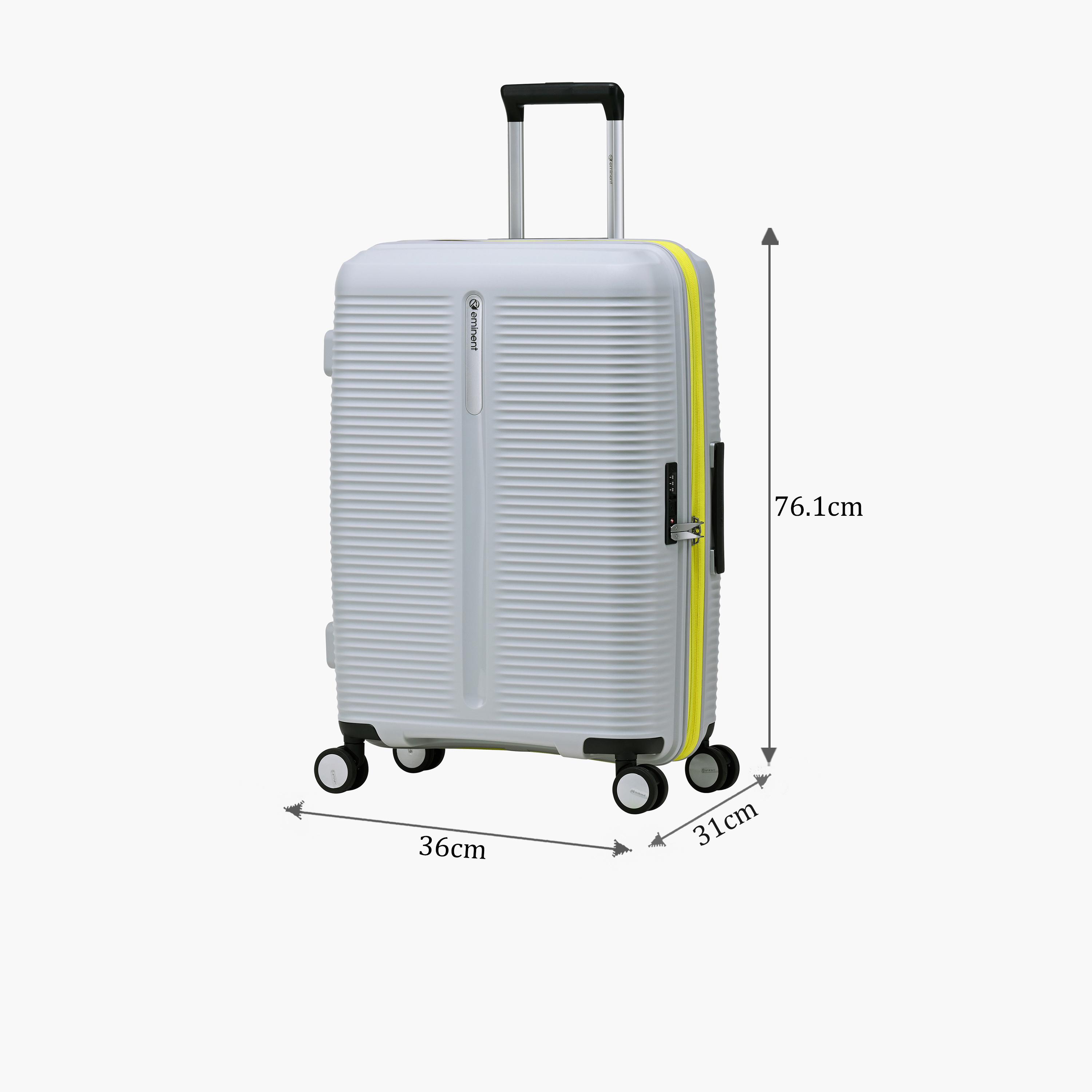 Eminent 76.1 CM Large Check-in Polypropylene Hard-Sided 4-Wheeler Spinner Trolley Bag with TSA Lock-travel-luggagesandbags-luggage-image-8