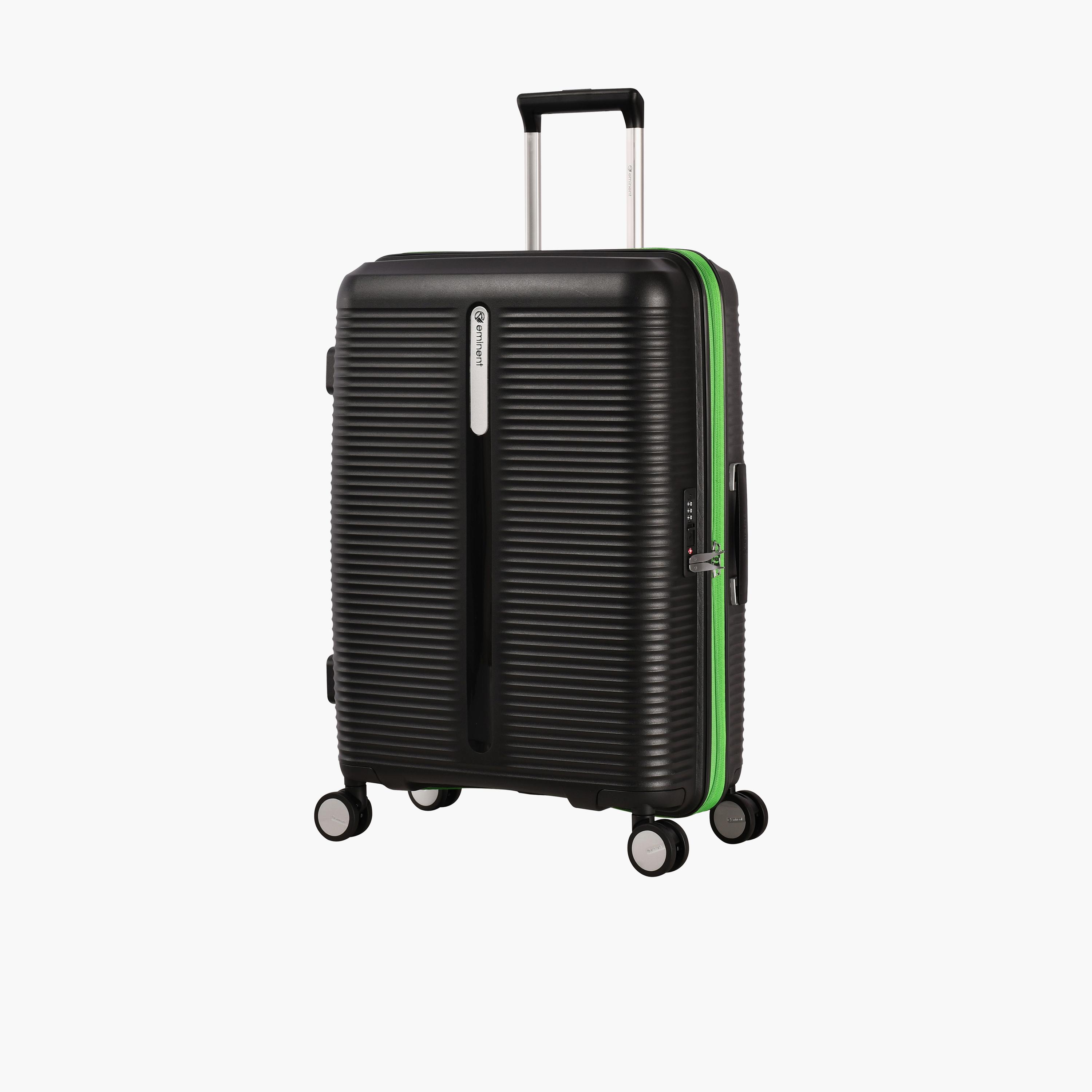 Eminent 76.1 CM Large Check-in Polypropylene Hard-Sided 4-Wheeler Spinner Trolley Bag with TSA Lock-travel-luggagesandbags-luggage-image-1