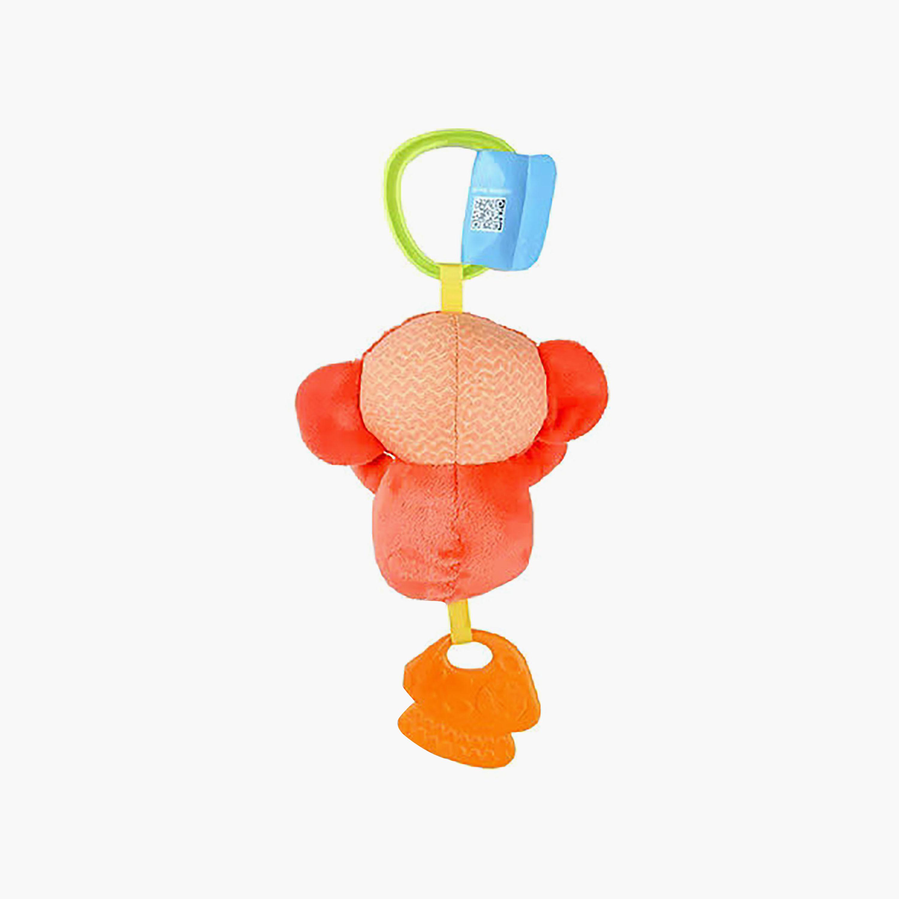 Winfun Chime & Teething Little Monkey Rattle Toy-toys-babyandtoddlertoys-rattlesandteethers-image-2