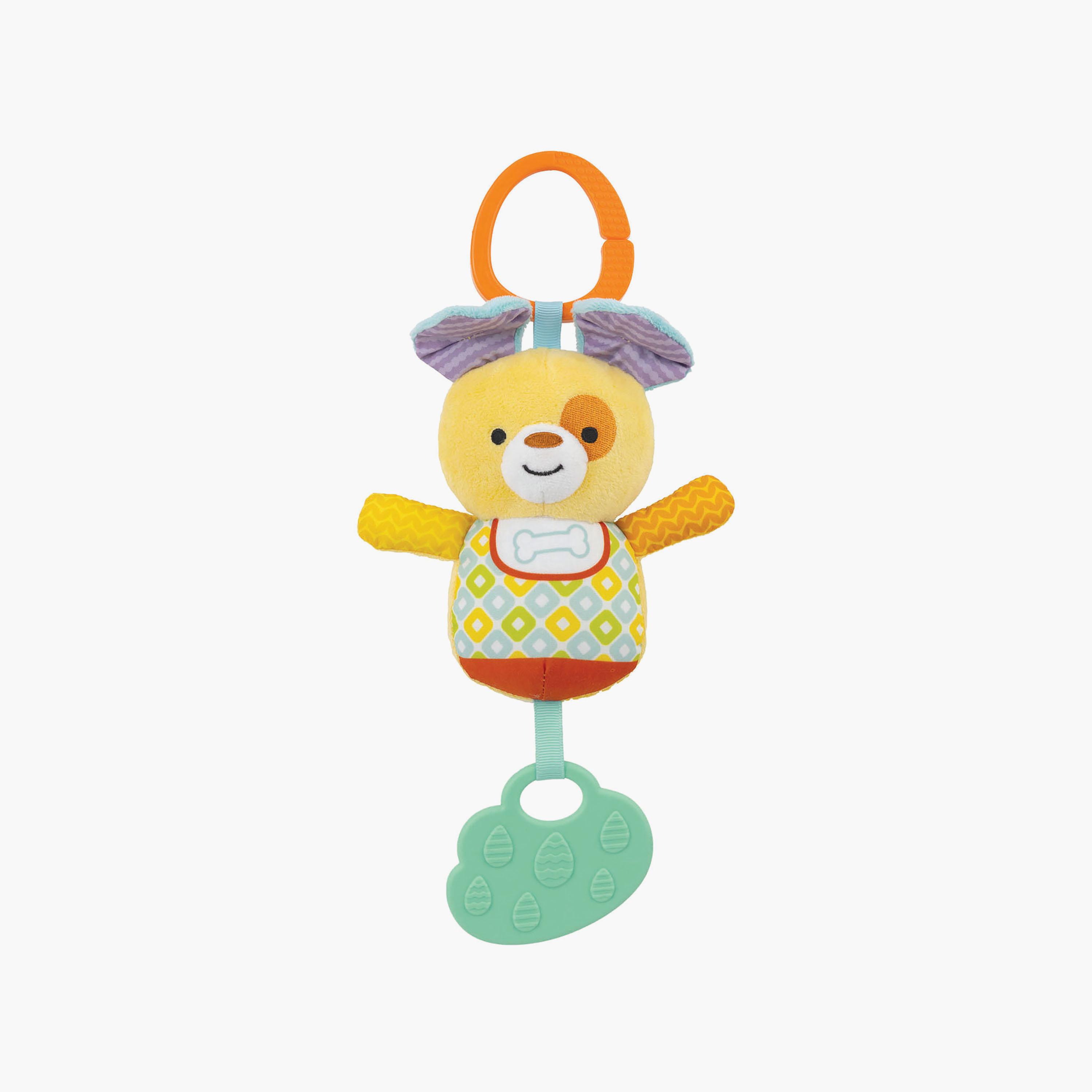 Winfun Chime & Teething Little Puppy Rattle Toy-toys-babyandtoddlertoys-rattlesandteethers-image-1