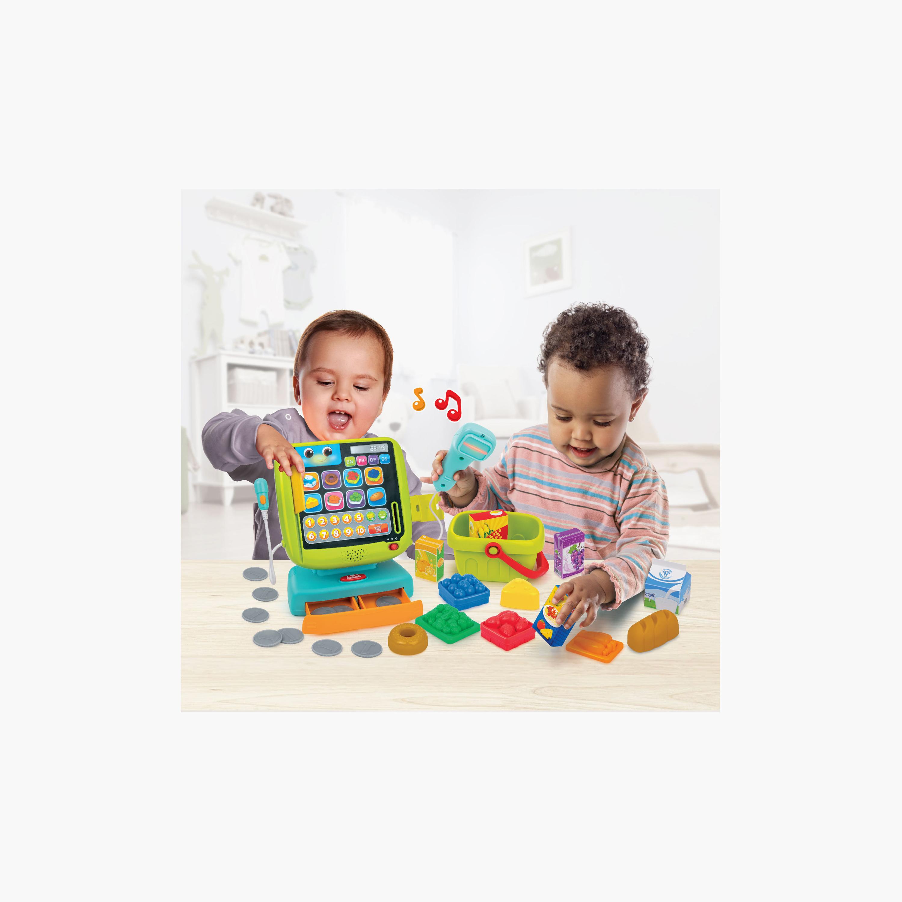 مجموعة لعبة آلة تسجيل النقد كاشير) للعد واللعب من وين فان-toys-roleplay-supermarketandshoppingsets-image-15