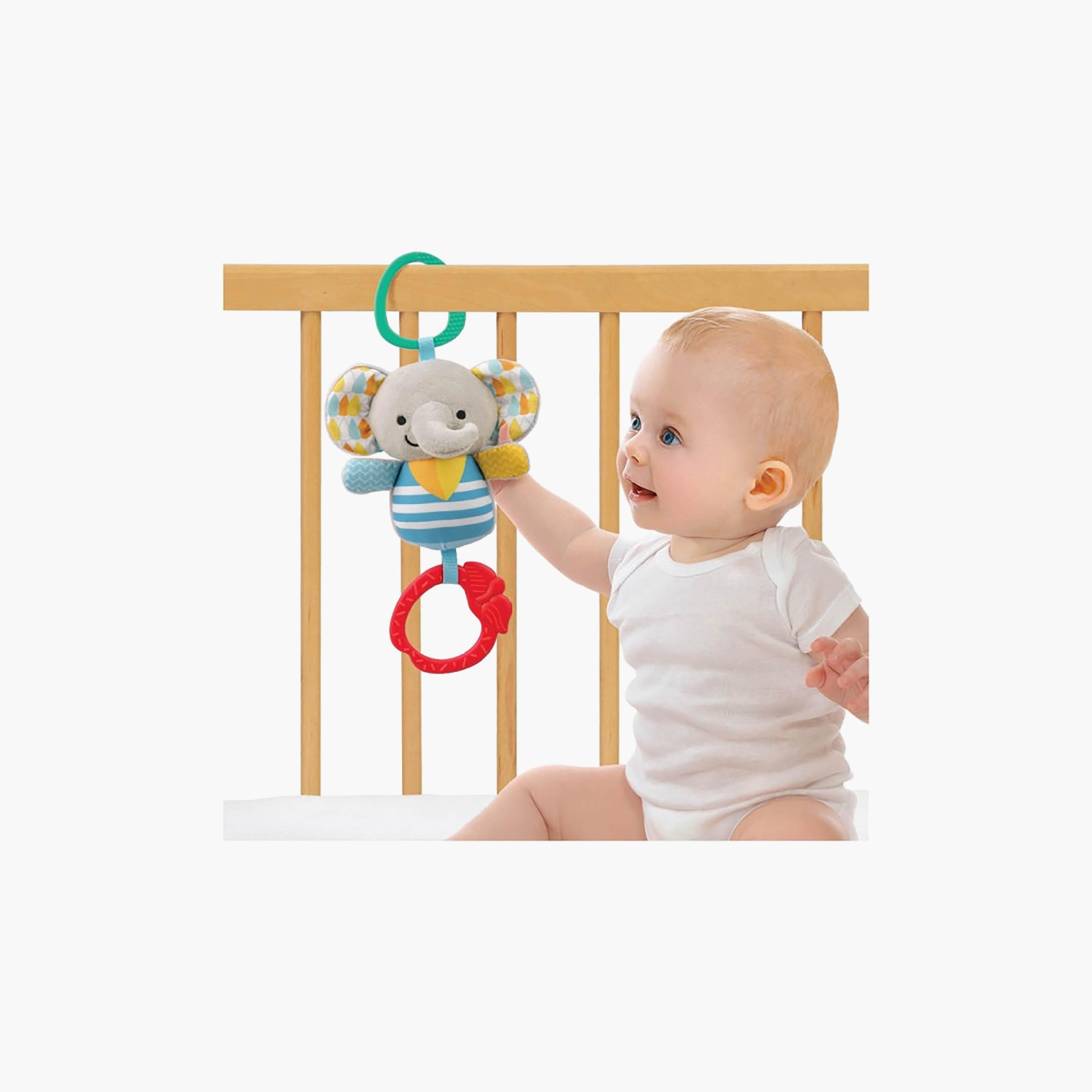 Winfun Chime & Teething Little Elephant Crib teething Toy-toys-babyandtoddlertoys-cribtoys-image-3