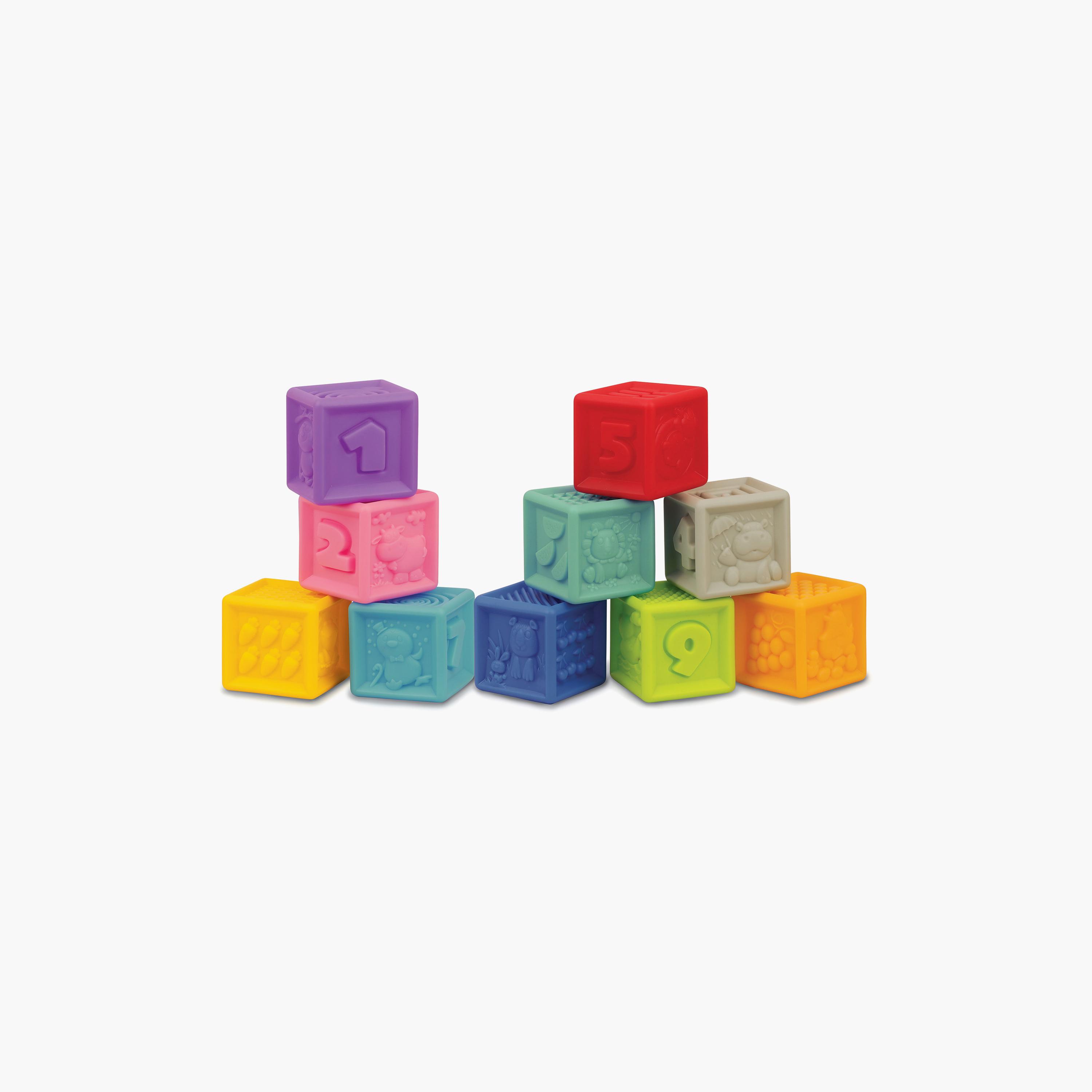 Winfun 10-Piece Soft & Squeezy Builder Blocks-toys-buildingblocks-blocks-image-1