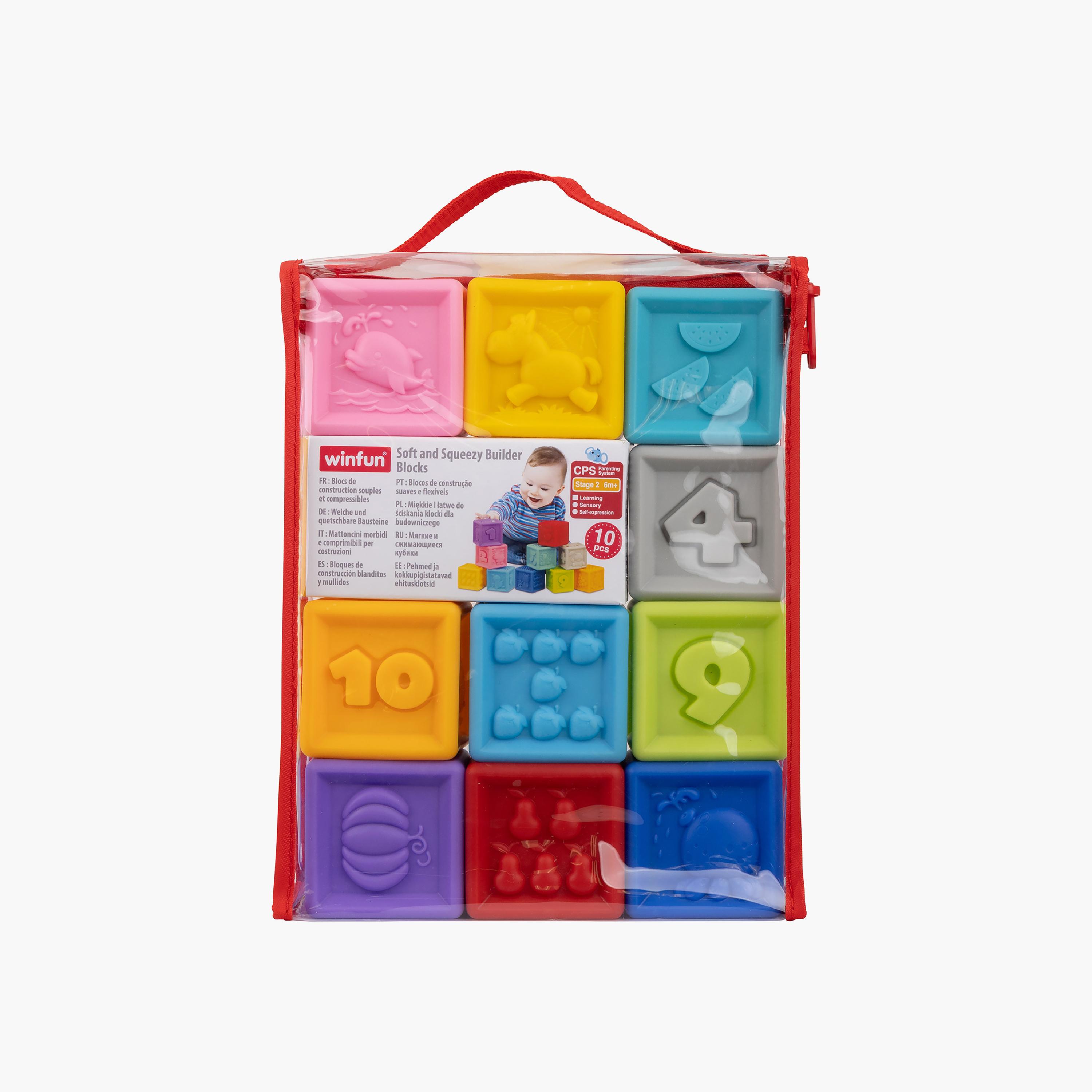Winfun 10-Piece Soft & Squeezy Builder Blocks-toys-buildingblocks-blocks-image-3
