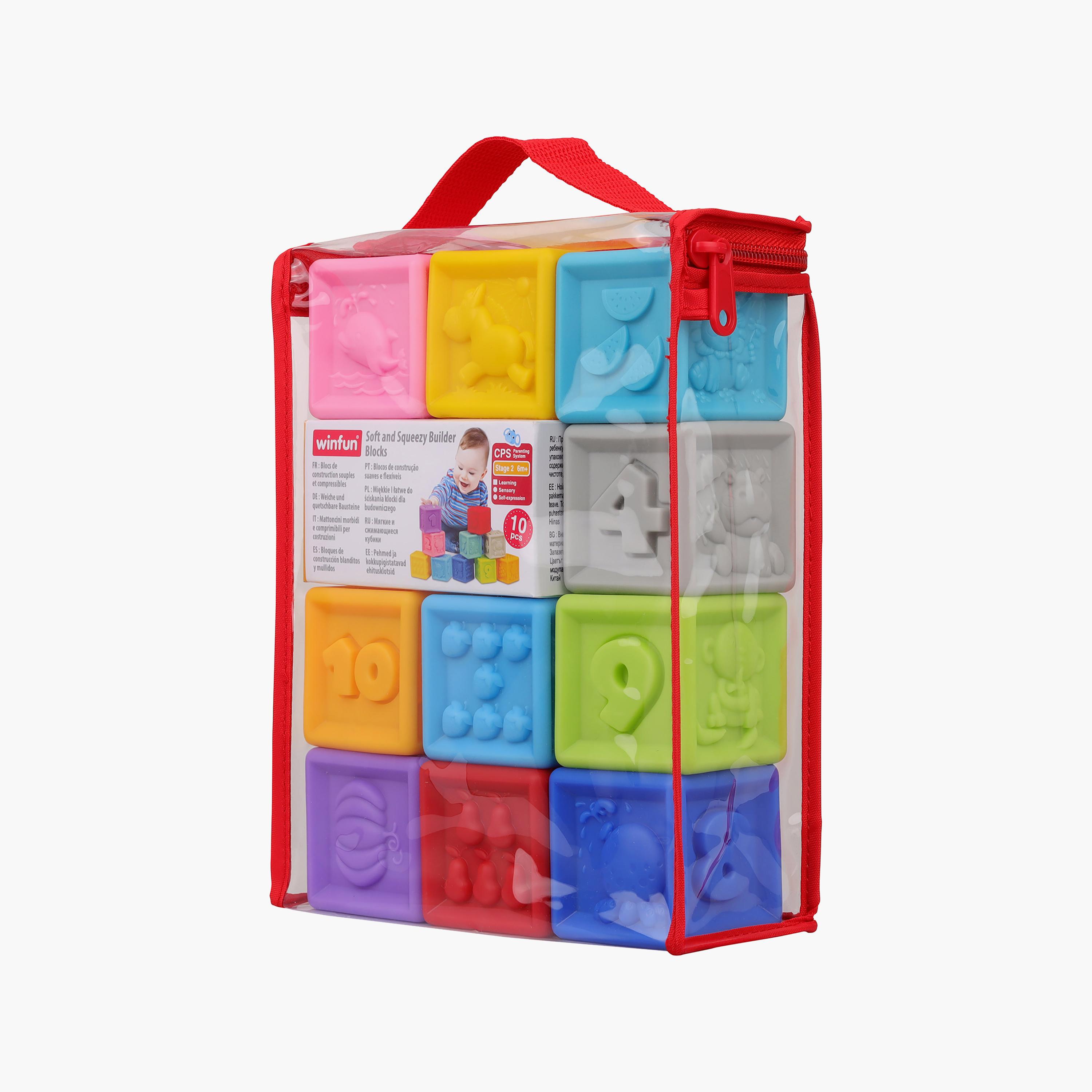 Winfun 10-Piece Soft & Squeezy Builder Blocks-toys-buildingblocks-blocks-image-4