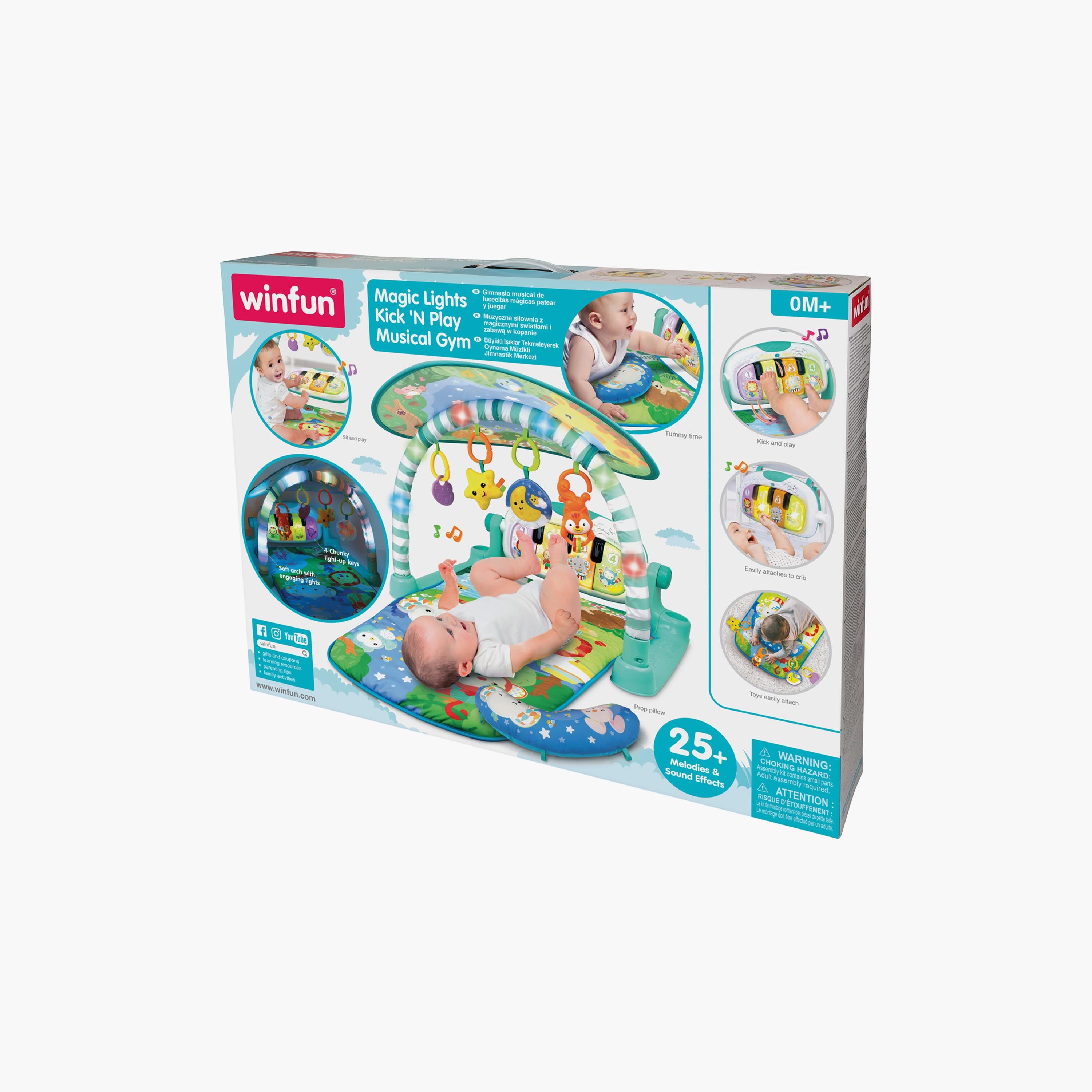 Winfun Magic Lights Kick & Play Musical Gym-baby-infantactivity-playpensandplaymats-image-4