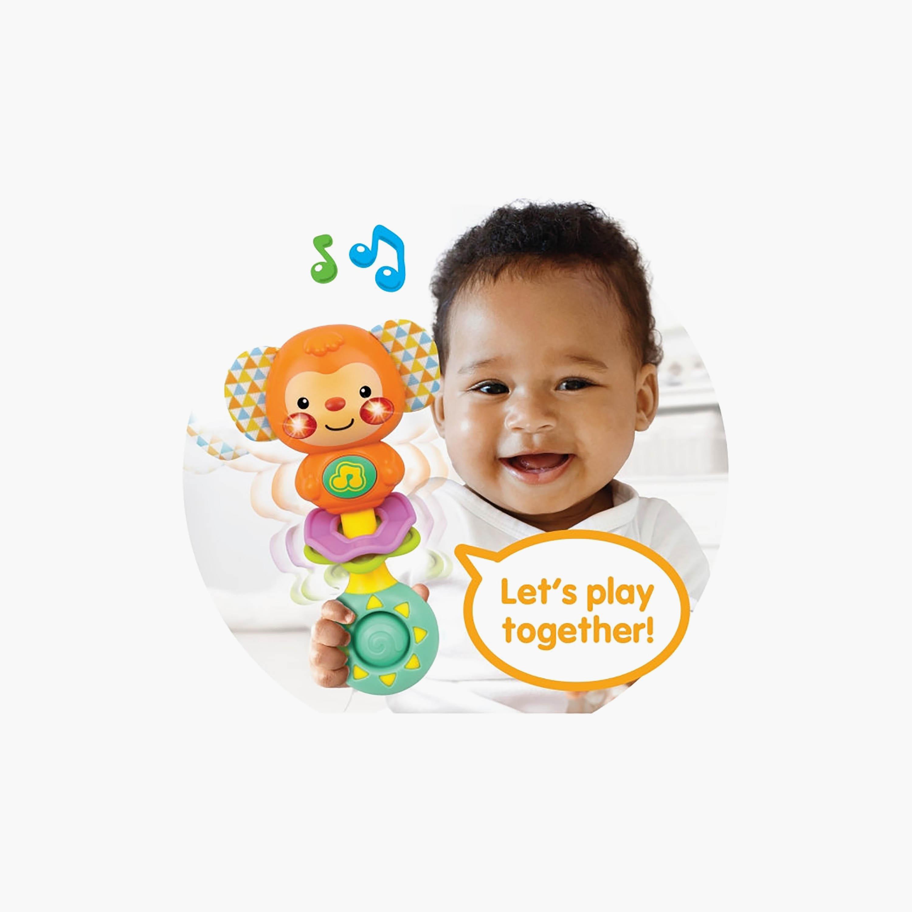 Winfun Sing with Me Rattle Monkey Toy-toys-babyandtoddlertoys-rattlesandteethers-image-2