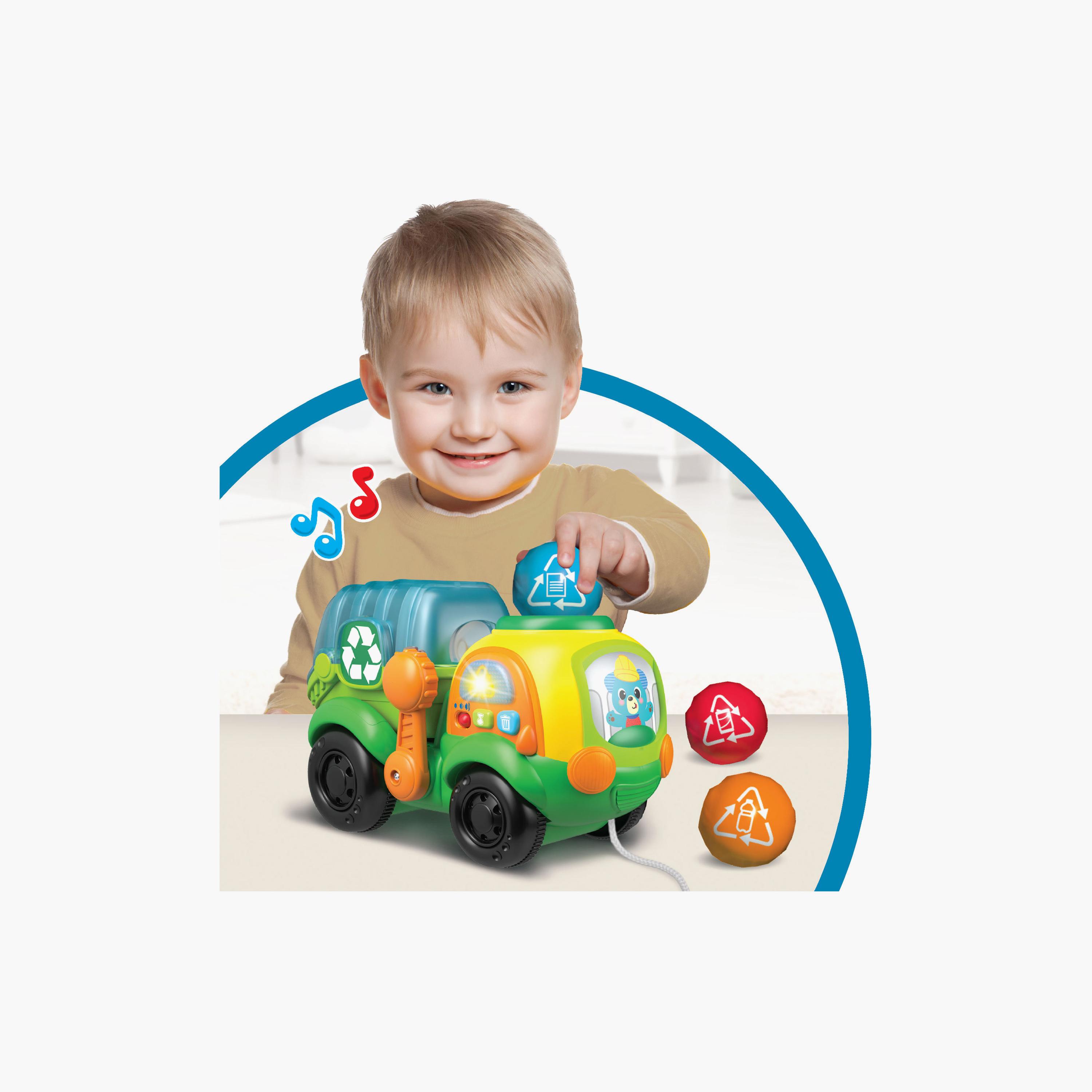 Winfun Go Green Pull-Along Recycle Truck-toys-babyandtoddlertoys-pushandpulltoys-image-5