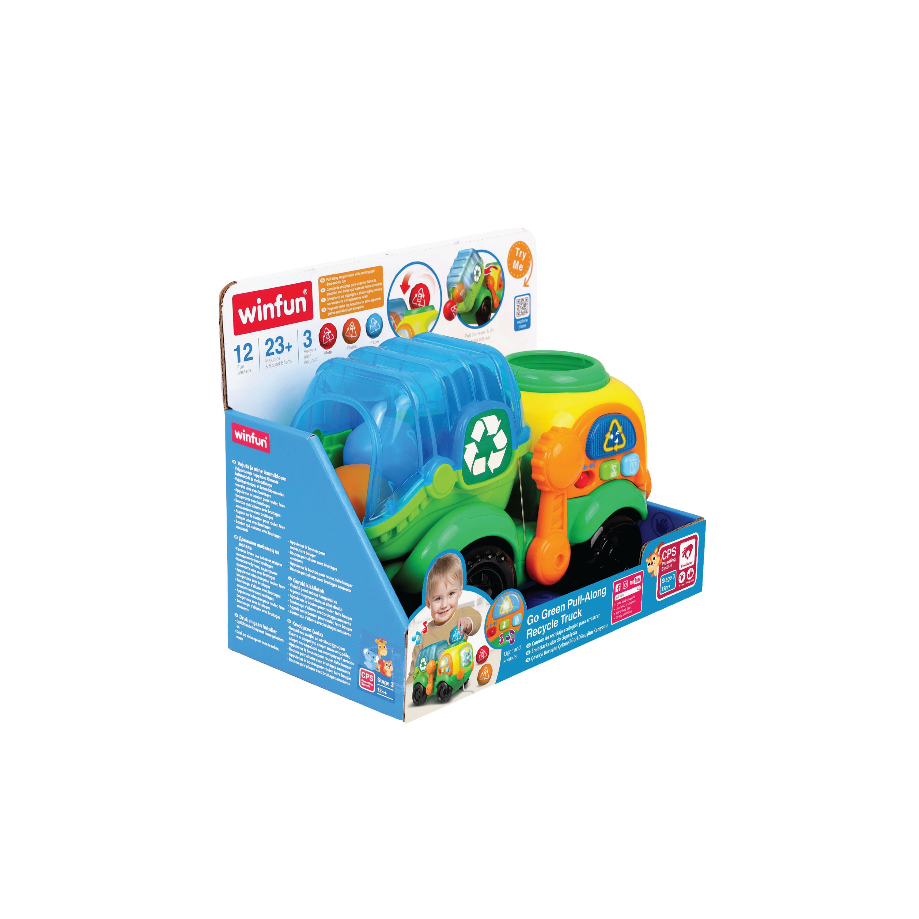 Winfun Go Green Pull-Along Recycle Truck-toys-babyandtoddlertoys-pushandpulltoys-image-8