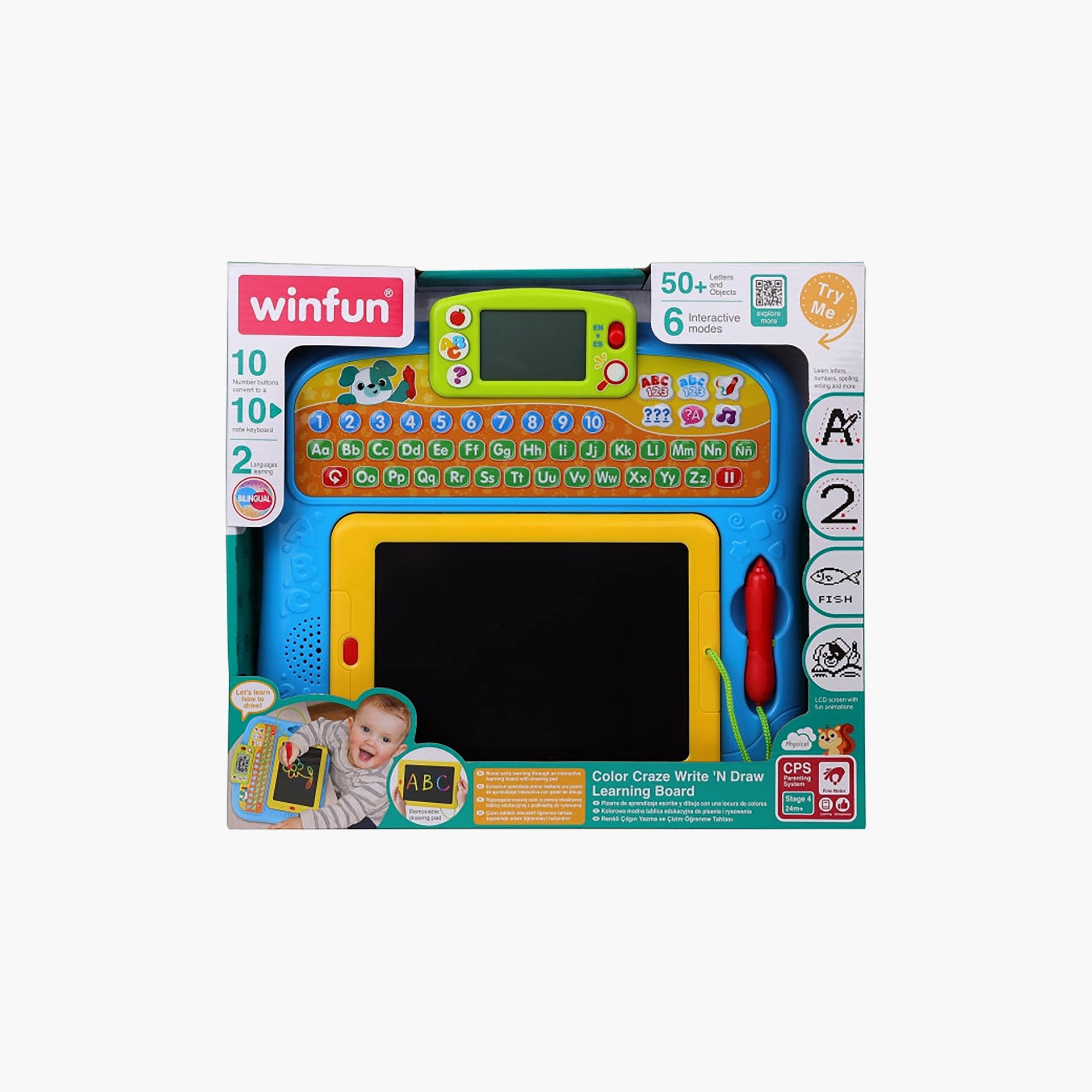 Winfun Colour Craze Write & Draw Learning Board-toys-educational-readingandwriting-image-3