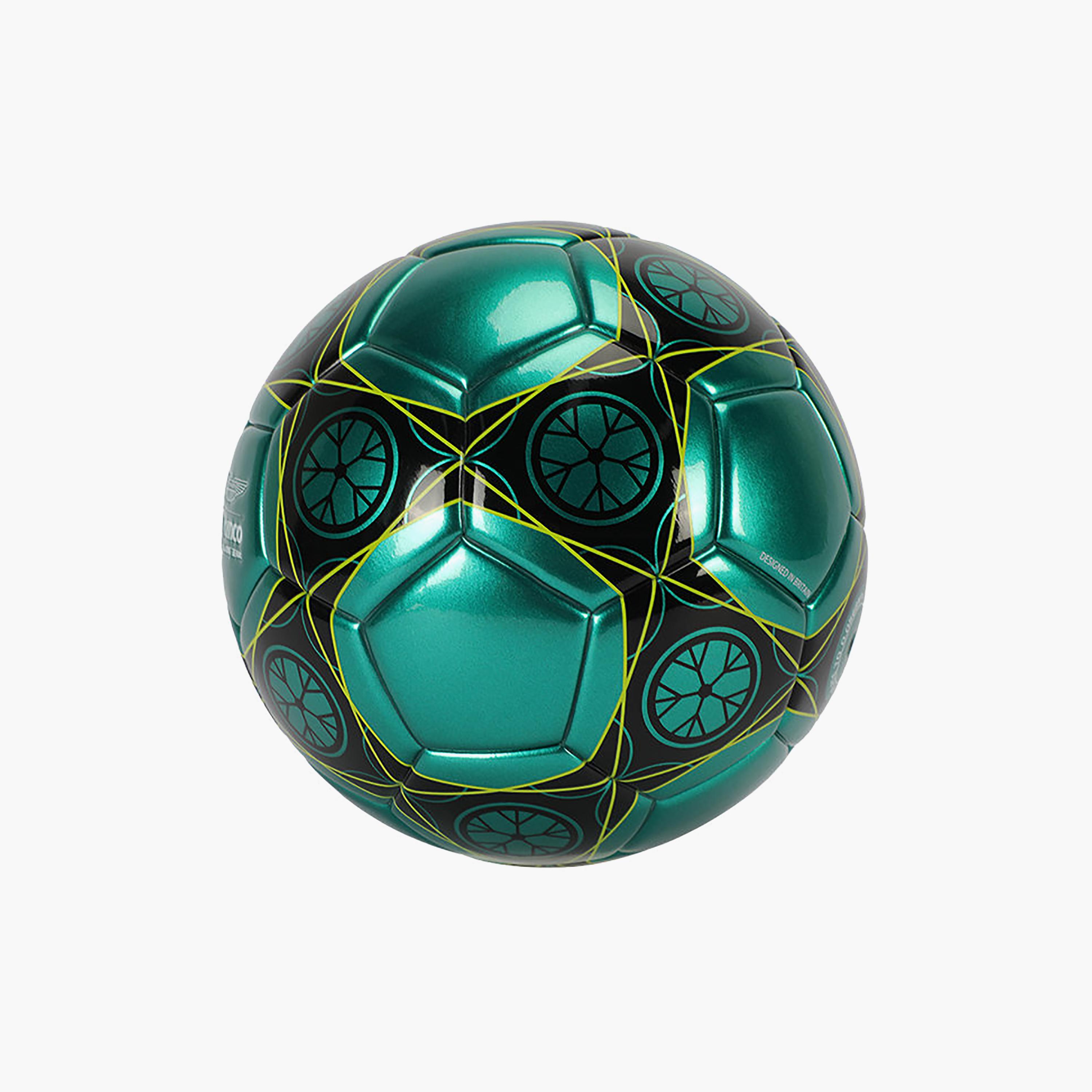 Aston Martin Aramco F1 Team PU Football - Size 5-sports-gear-football-accessories-balls-image-4