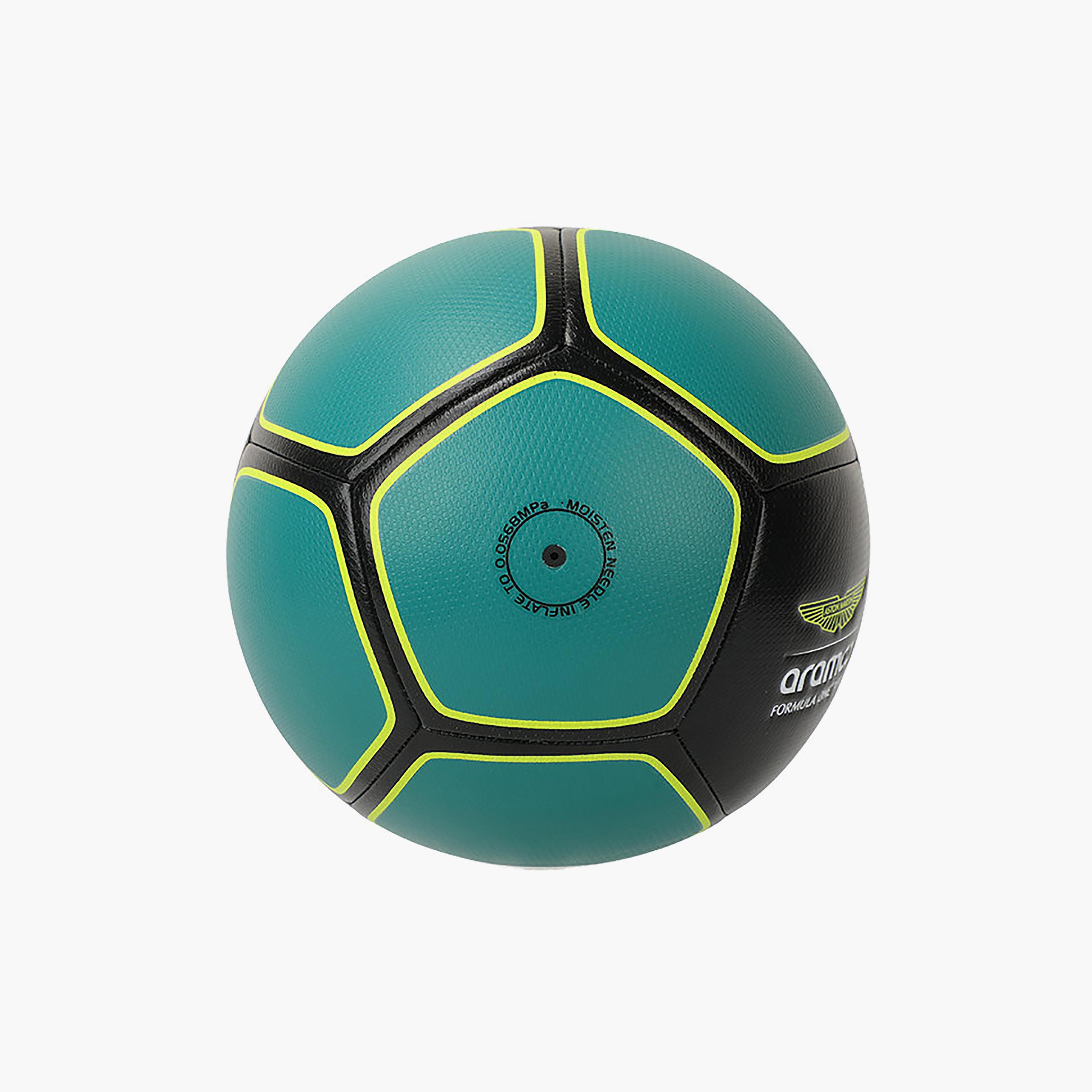 Aston Martin Aramco F1 Team PU Football - Size 5-sports-gear-football-accessories-balls-image-2
