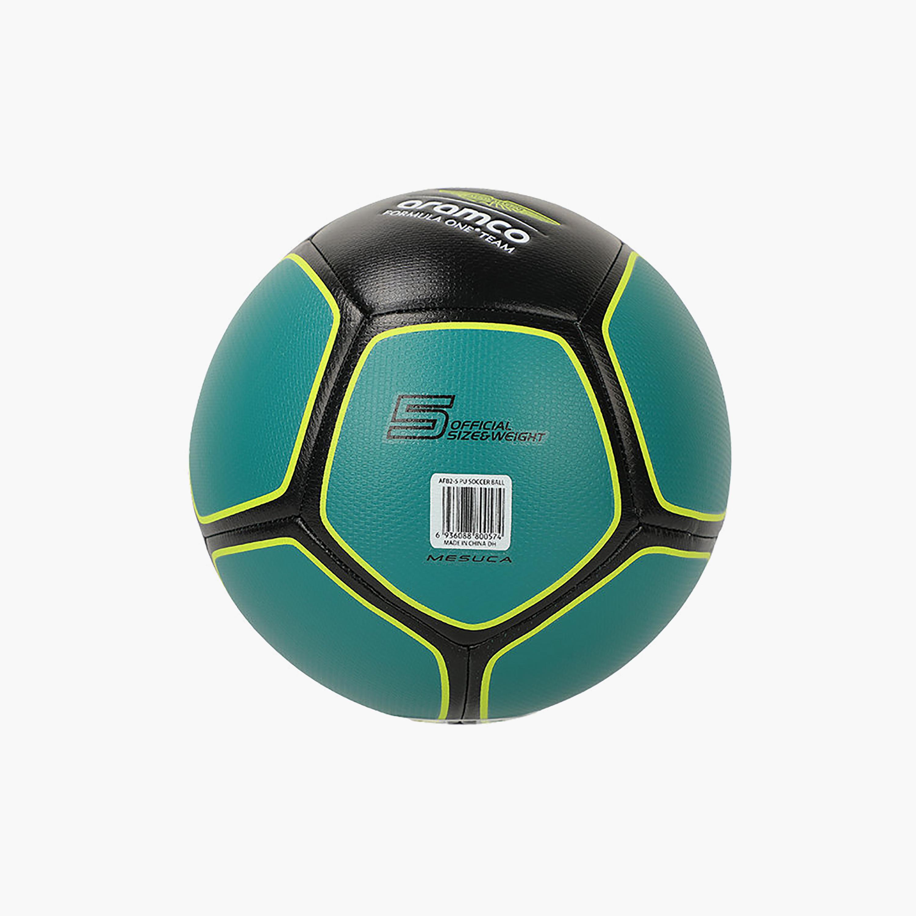 Aston Martin Aramco F1 Team PU Football - Size 5-sports-gear-football-accessories-balls-image-5