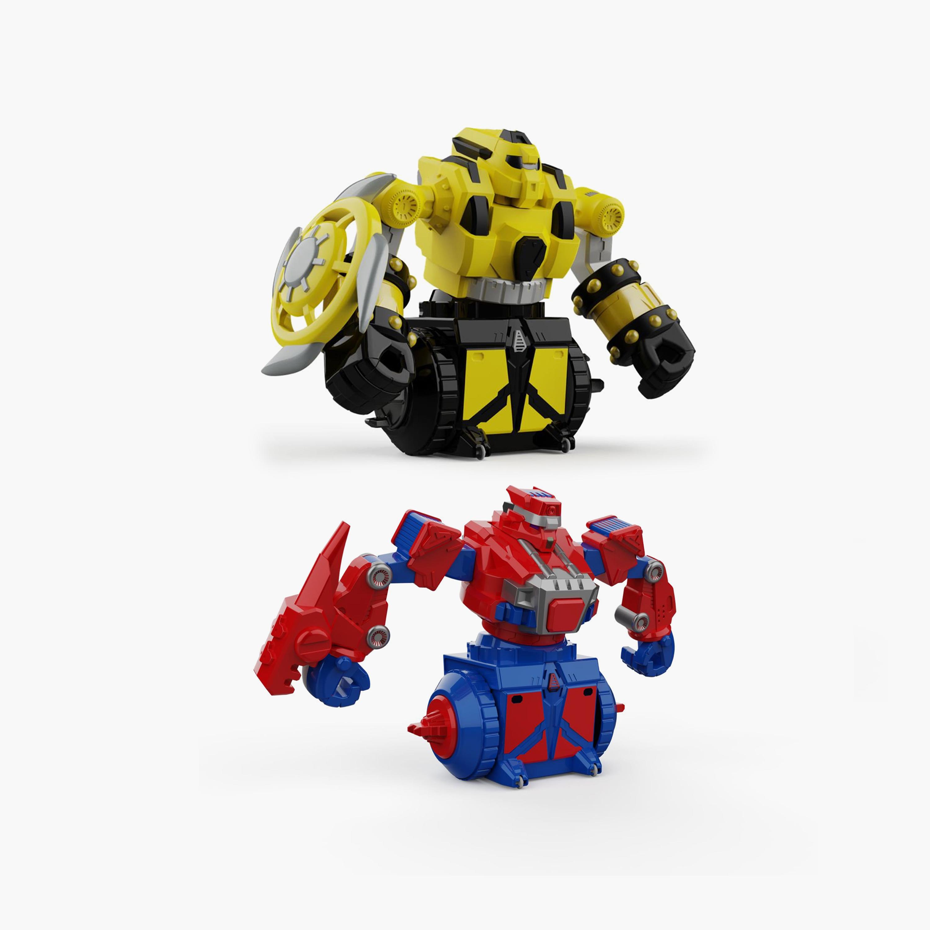 Sam Toys 2-Piece Smash Crash & Win Fighting Robots-toys-remotecontrolledvehicles-robots-image-1