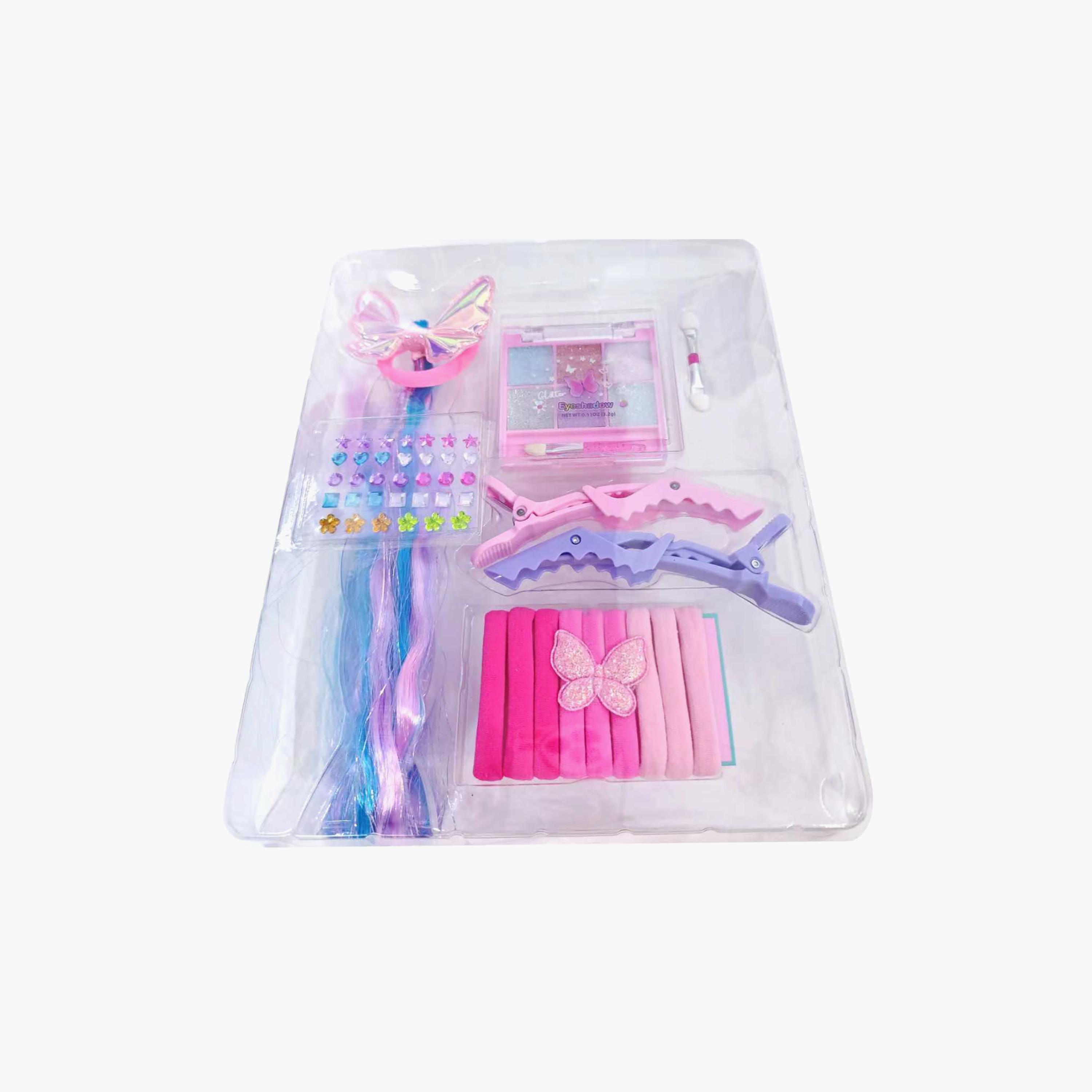 Pecoware Twinkle Girl Hair Extension Set-toys-roleplay-makeupandcosmeticsets-image-2