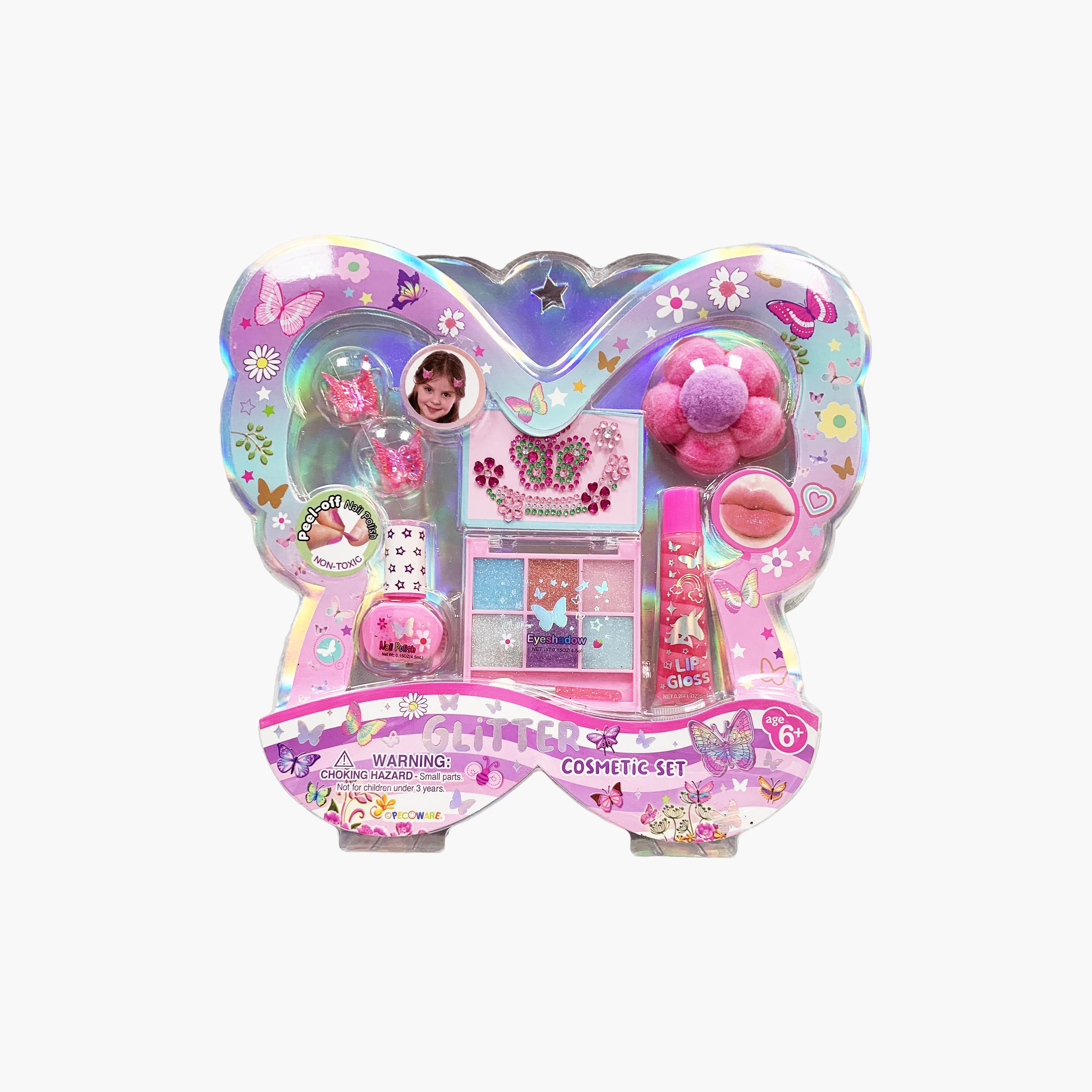 Pecoware Glitter Cosmetic Set-toys-roleplay-makeupandcosmeticsets-image-1