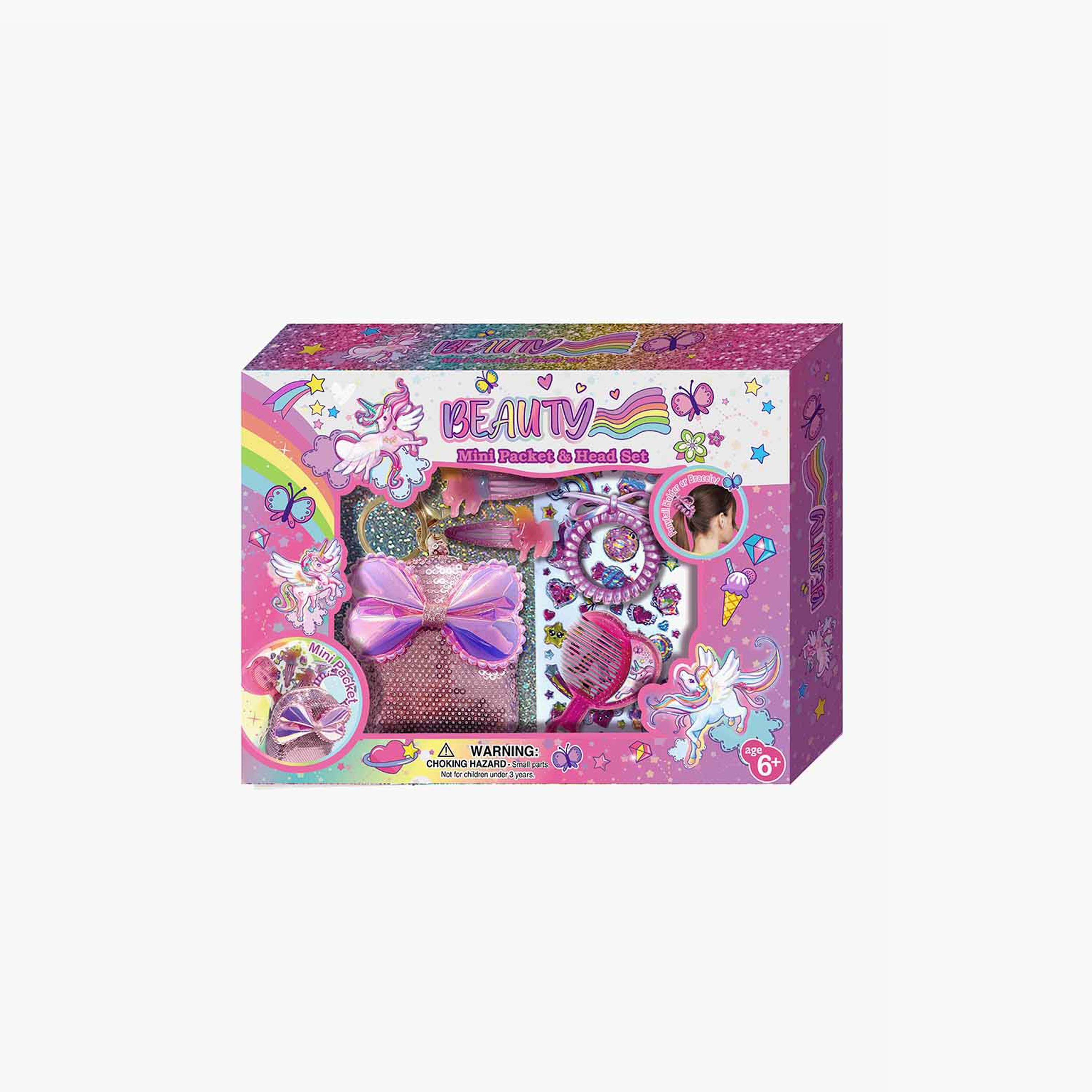 Pecoware Beauty Mini Packet & Head Set-toys-roleplay-makeupandcosmeticsets-image-1