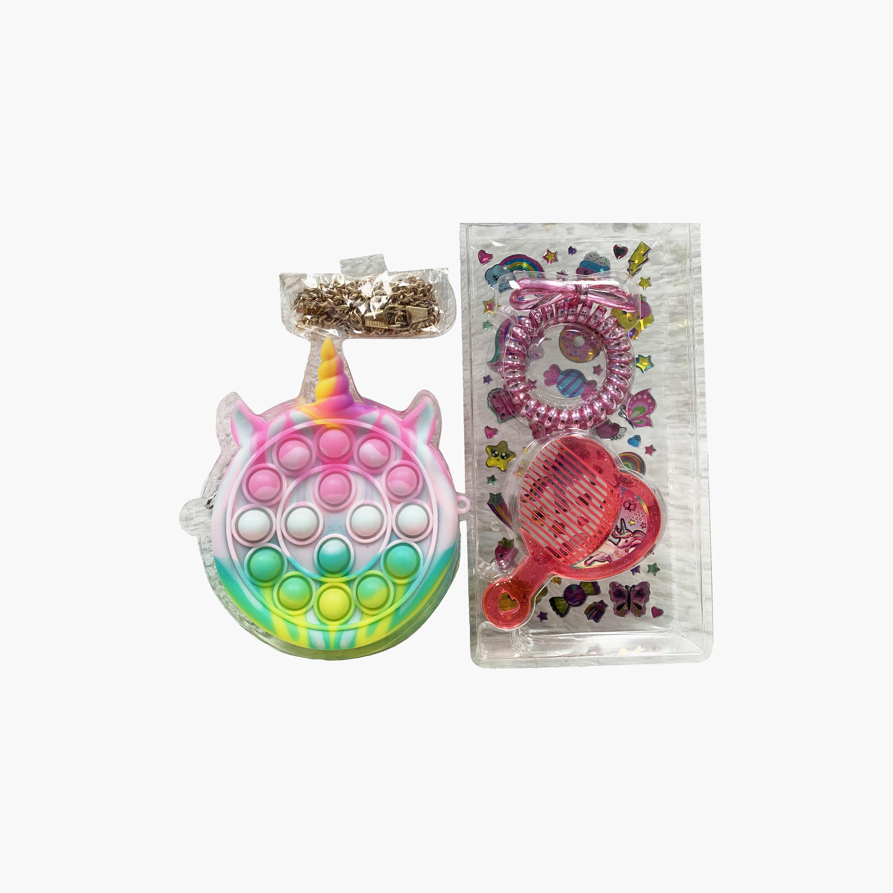 Pecoware Popit Decorative Bag & Headwear Suit Set-toys-roleplay-makeupandcosmeticsets-image-1