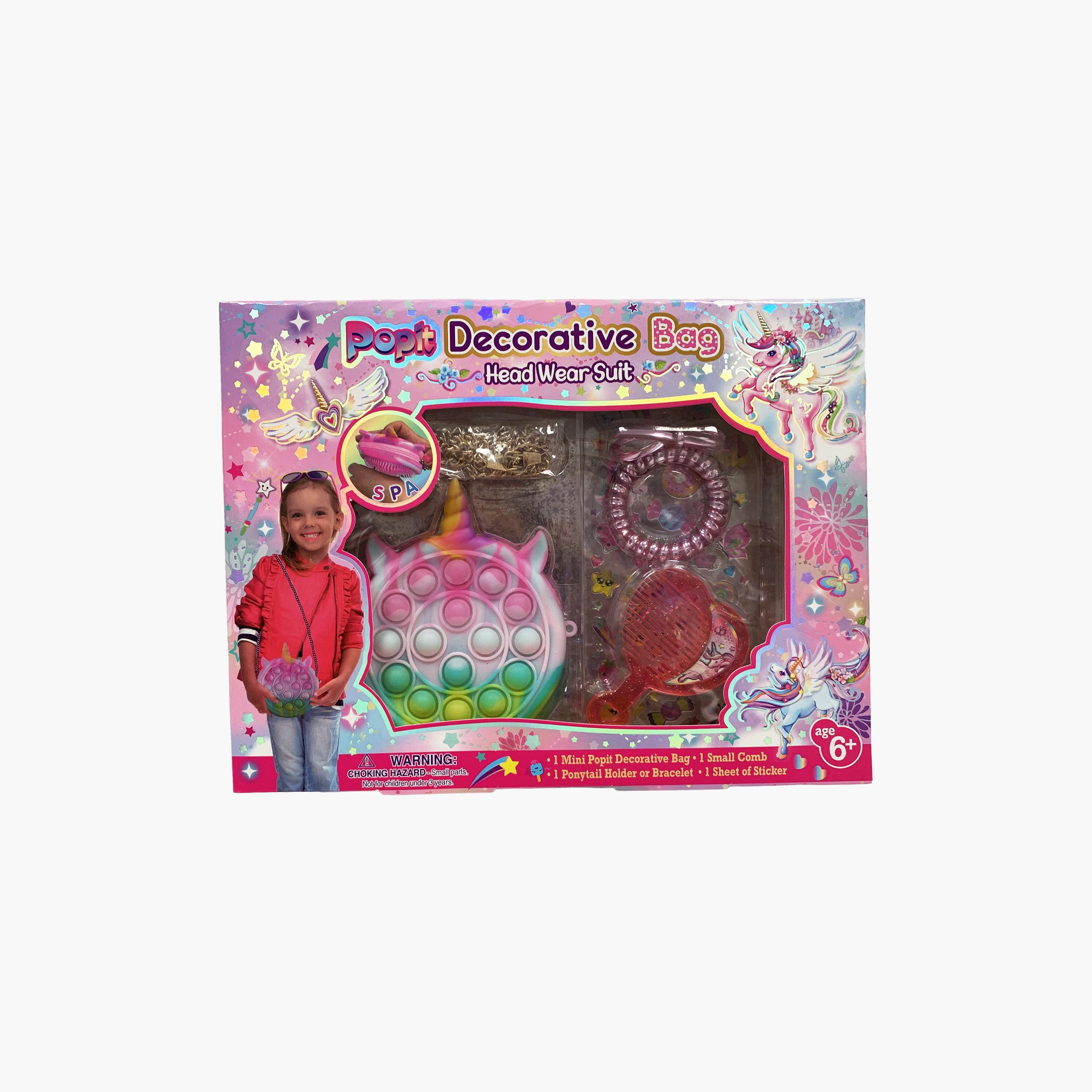 Pecoware Popit Decorative Bag & Headwear Suit Set-toys-roleplay-makeupandcosmeticsets-image-3