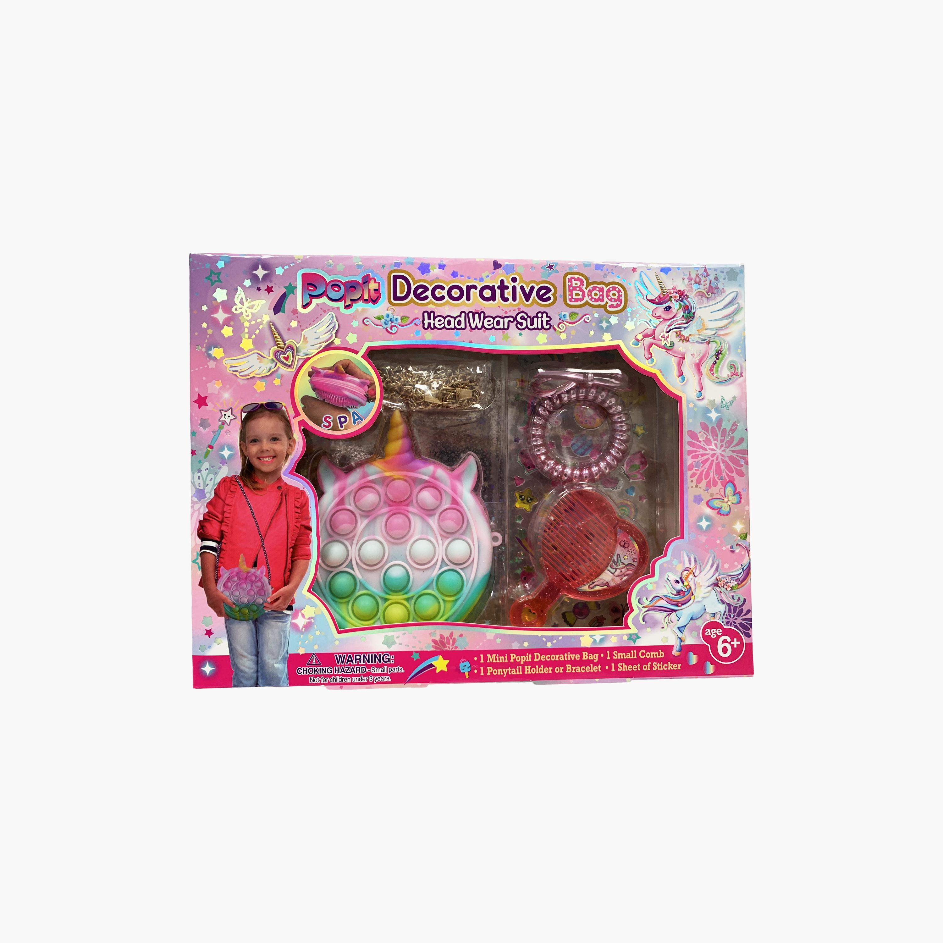 Pecoware Popit Decorative Bag & Headwear Suit Set-toys-roleplay-makeupandcosmeticsets-image-4