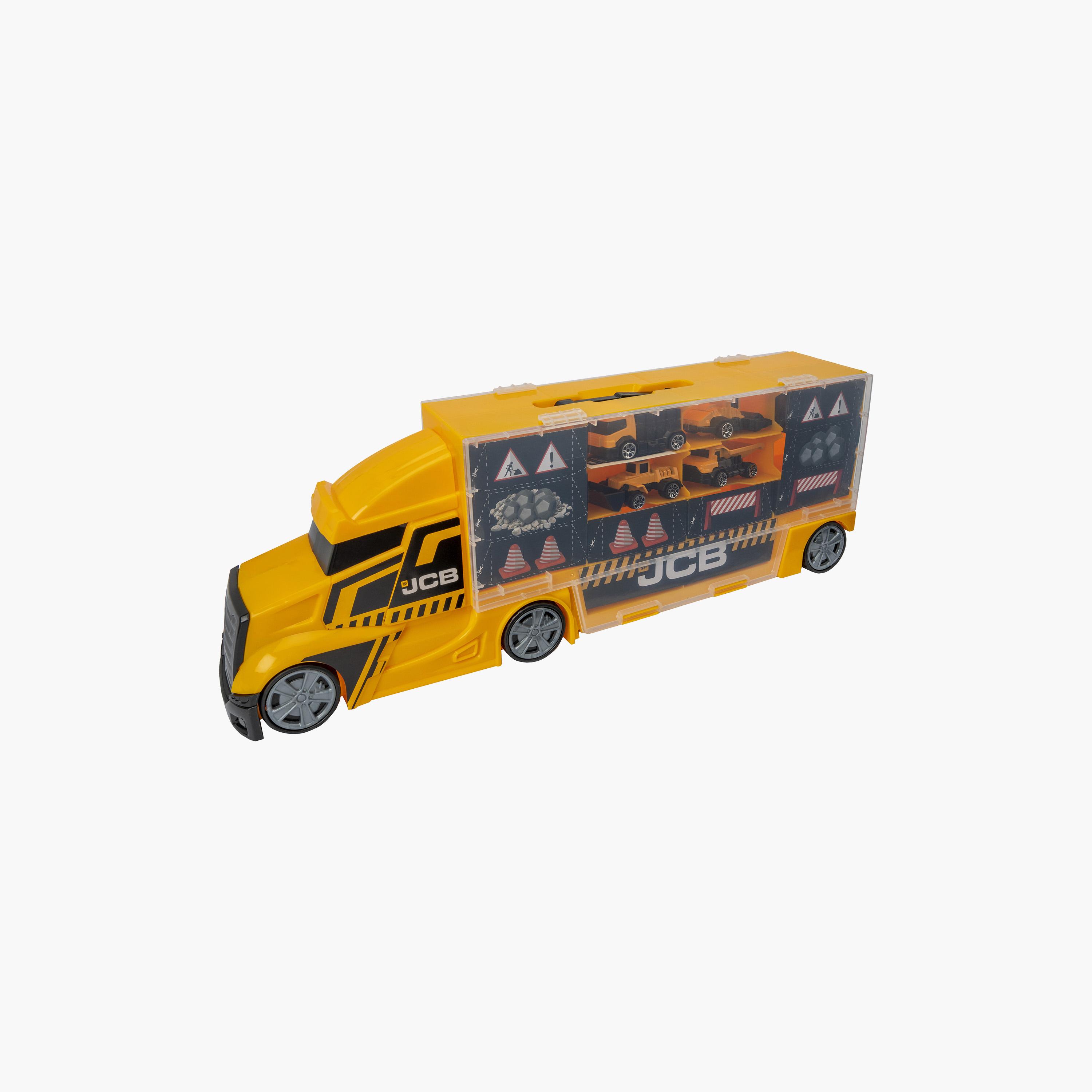Teamsterz Construction Transporter with 4-Piece Die-Cast Trucks-toys-roleplay-toolsandconstructionsets-image-6