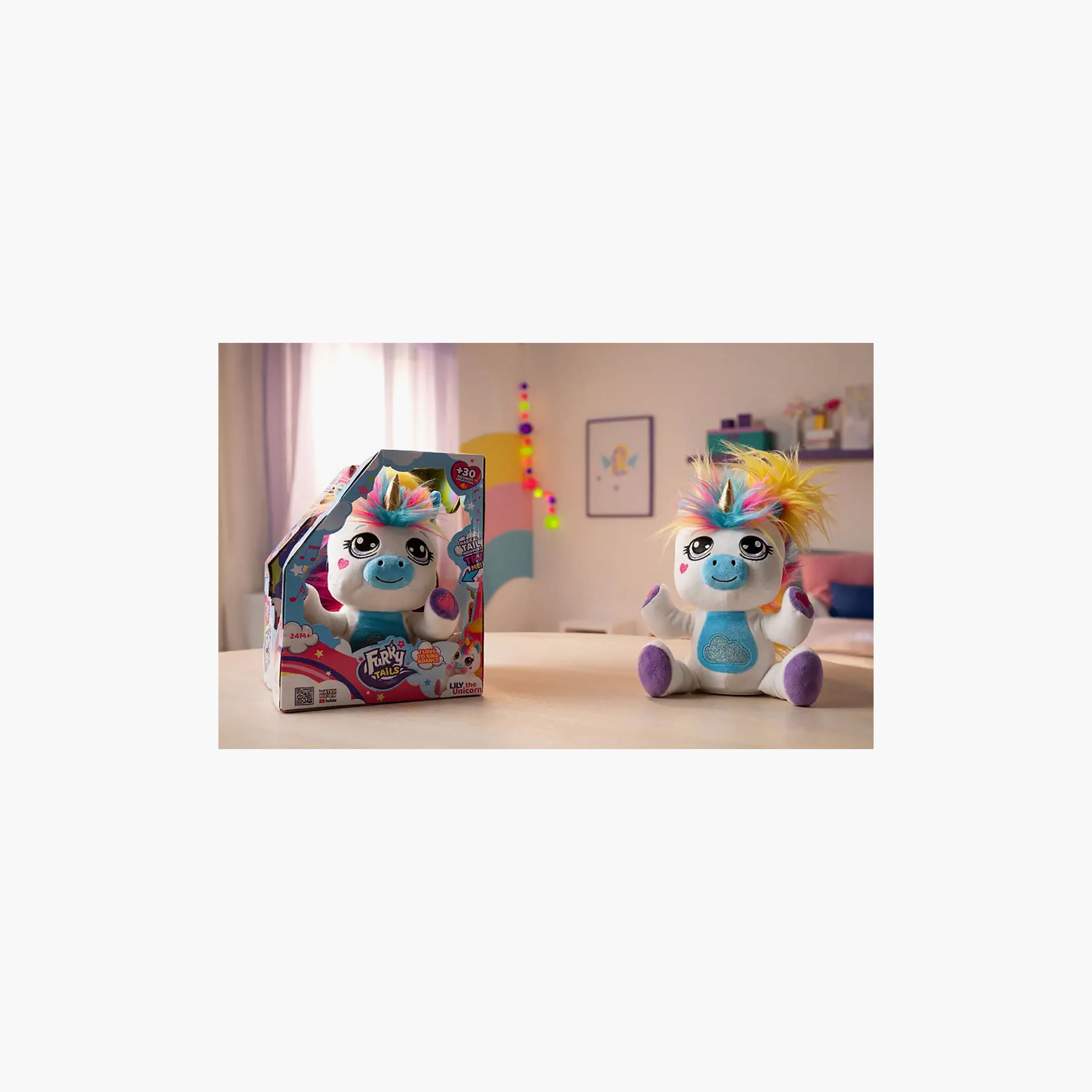 Eolo Furry Tails Electronic Plush Unicorn-toys-plushsofttoys-image-5