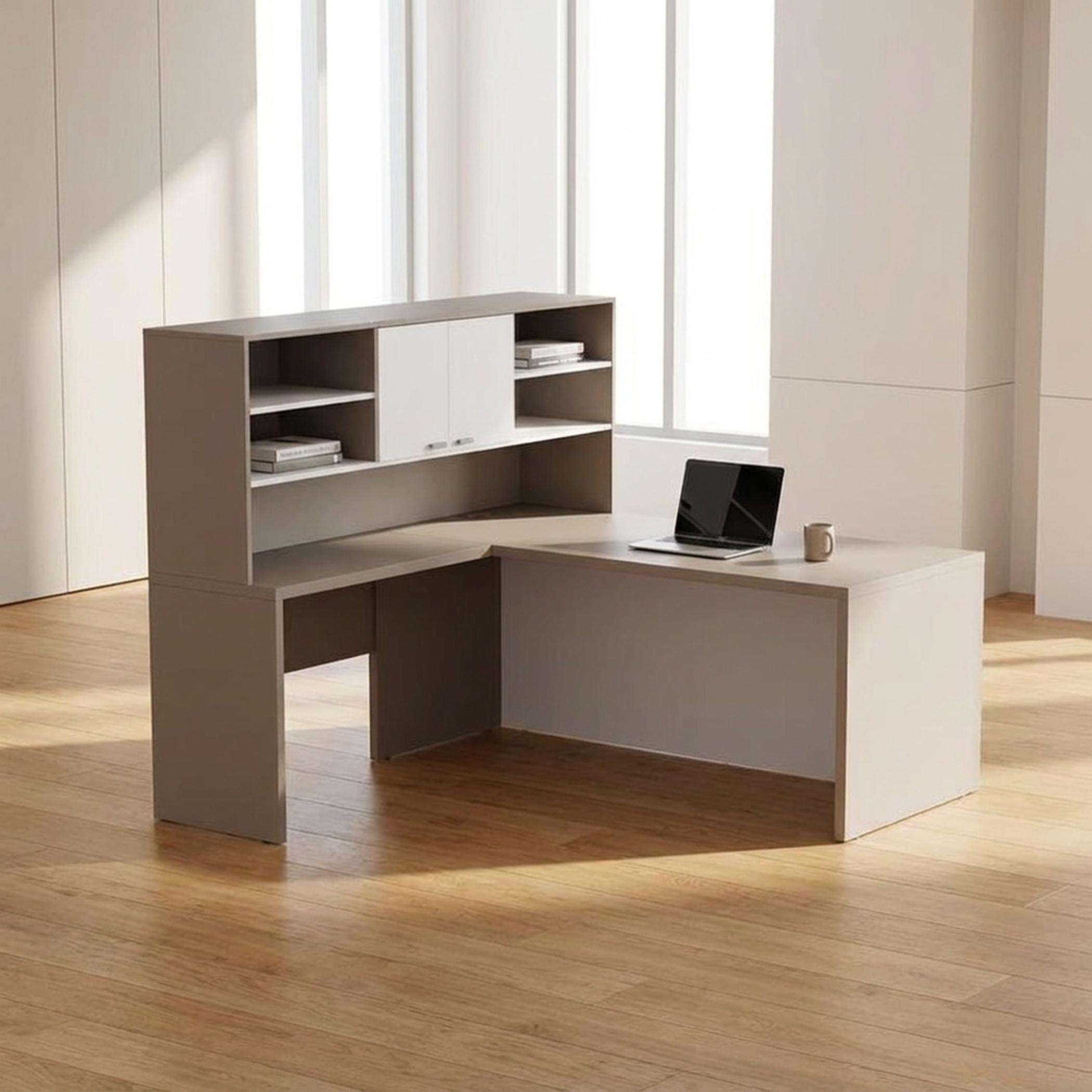Mahmayi Office Desk with Hutch