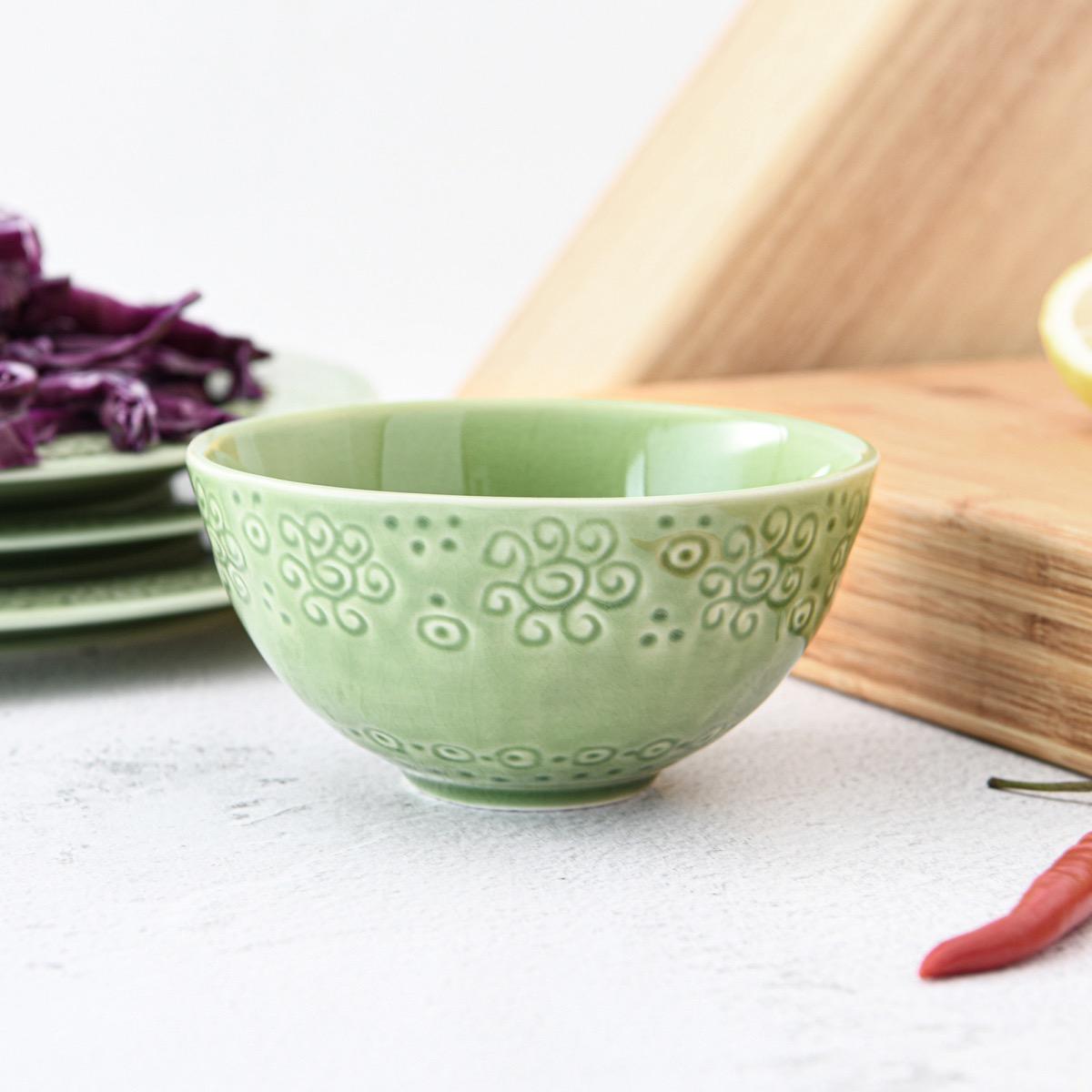 Fissman Ceramic Serving Bowl - 14 cm