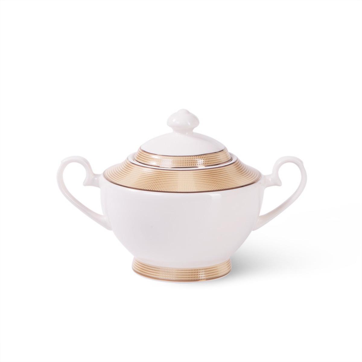 Fissman Versailles Porcelain Sugar Bowl - 500 ml